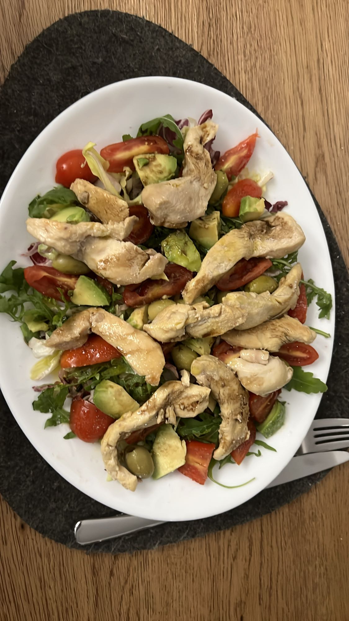Chicken Avocado Salad