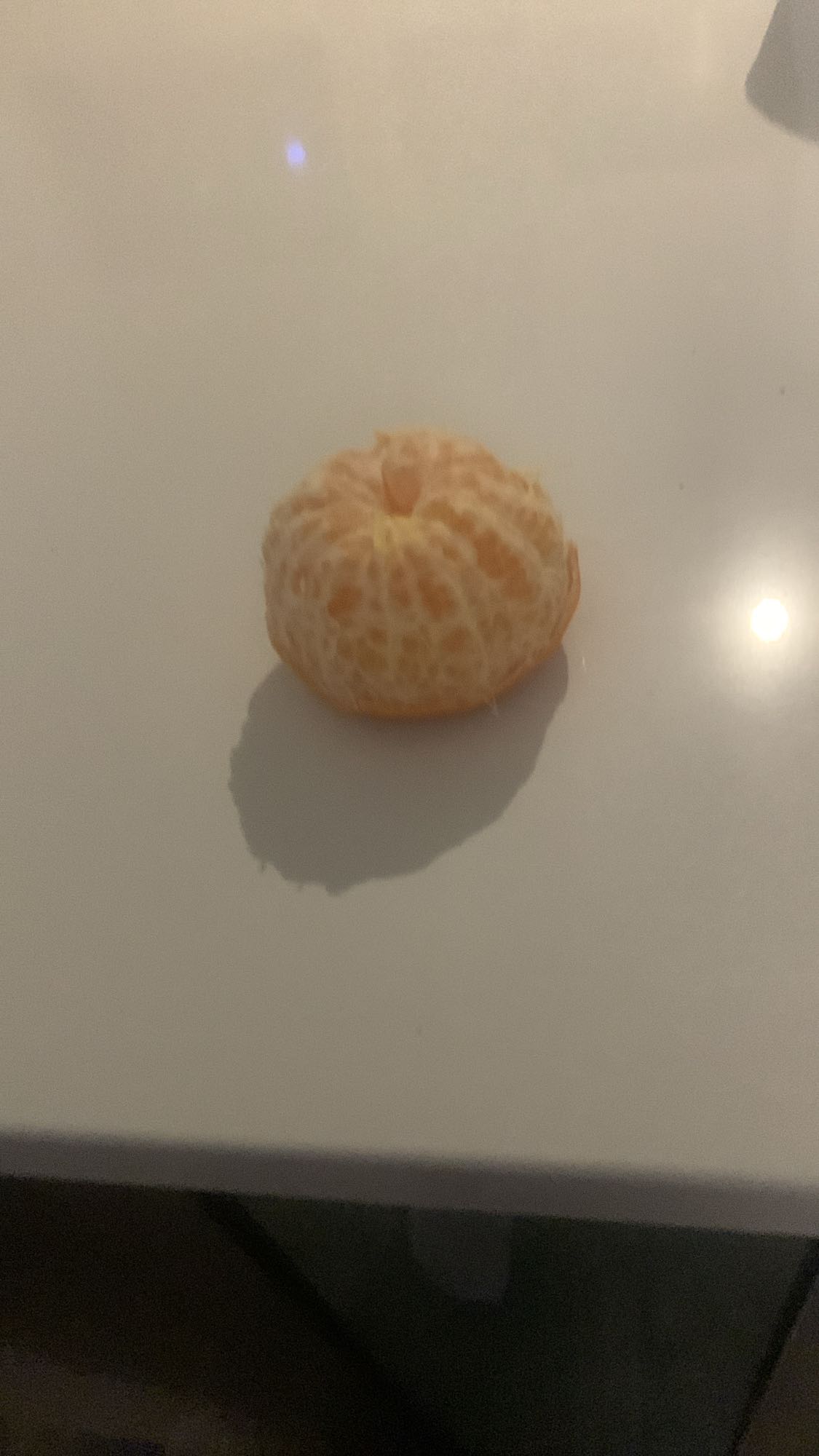 mandarine pelée