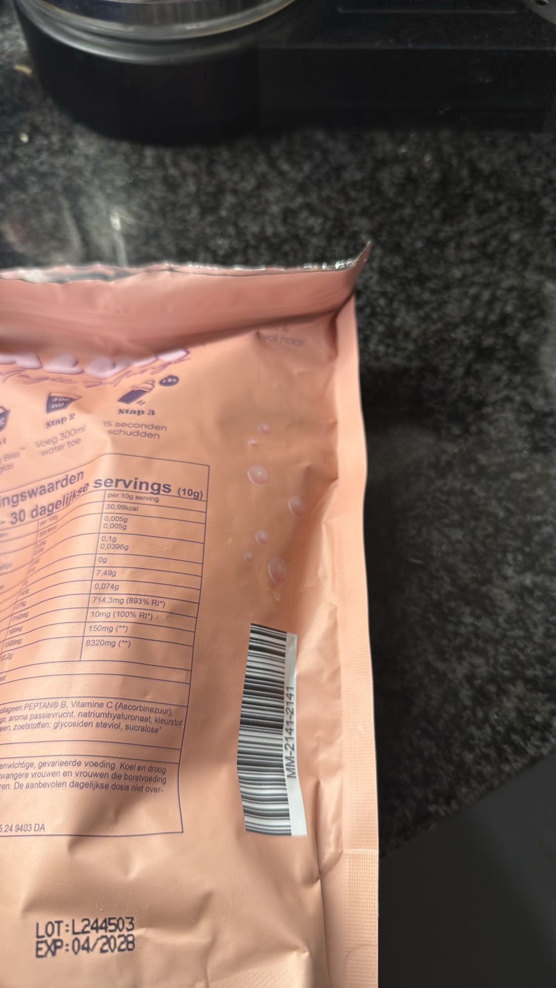 collageen poeder drankje