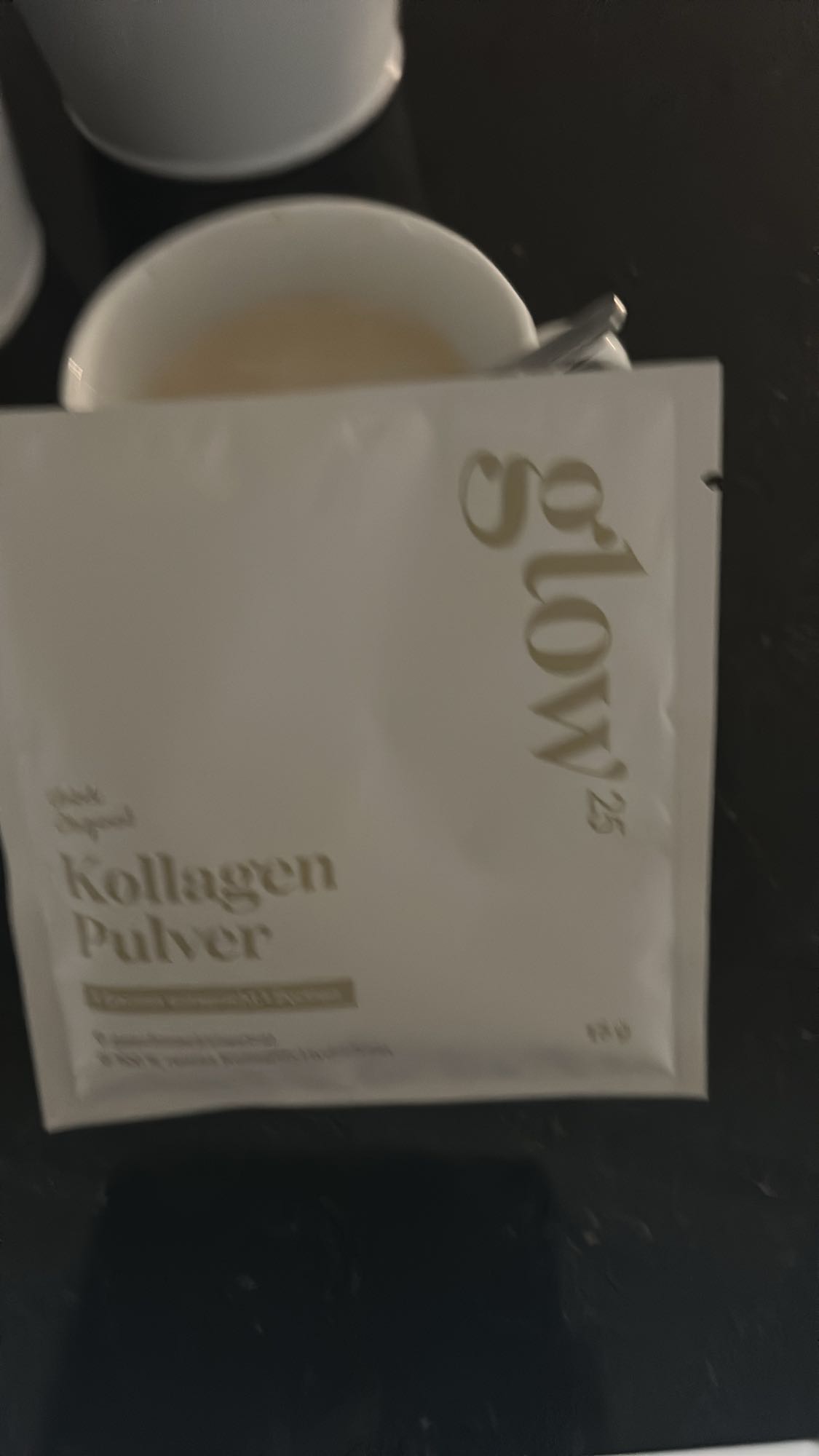 Kollagen Pulver Getränk