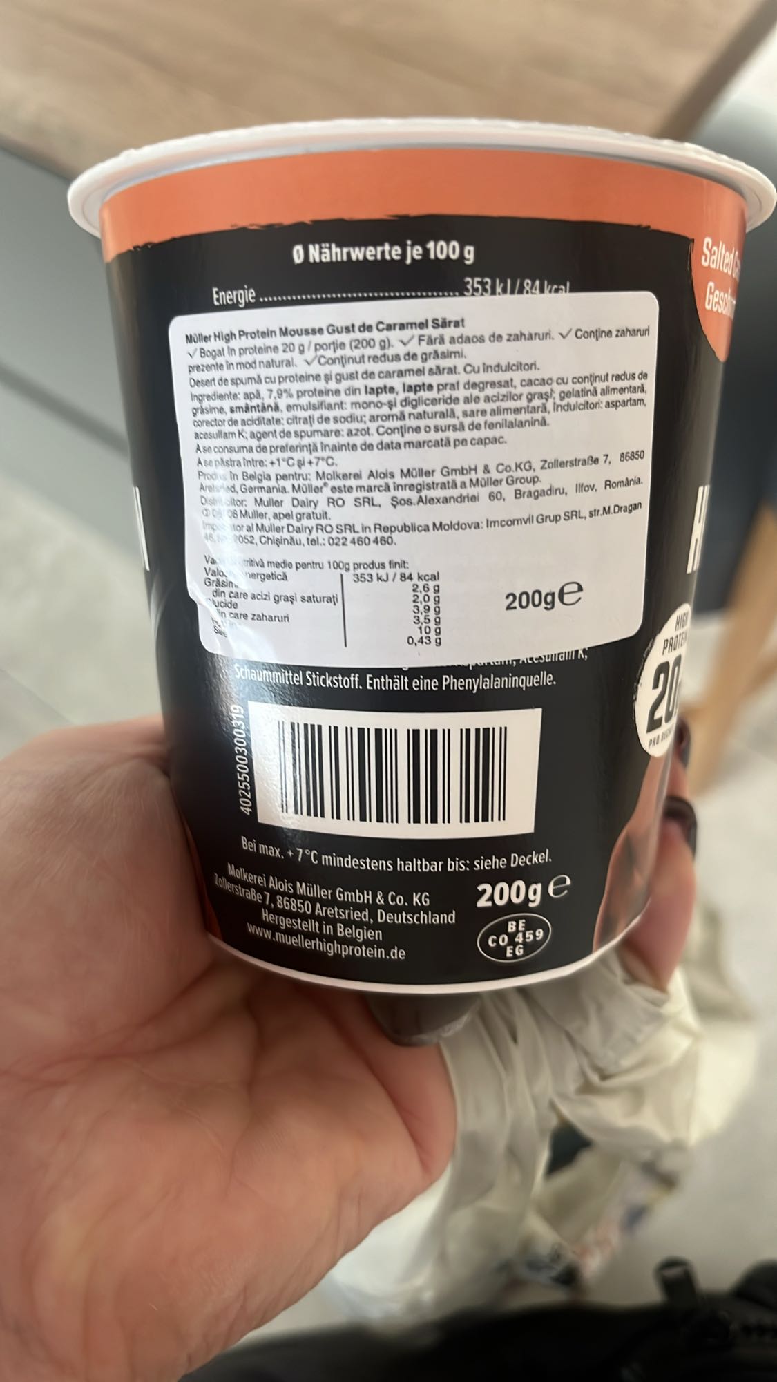 Mousse caramel sărat