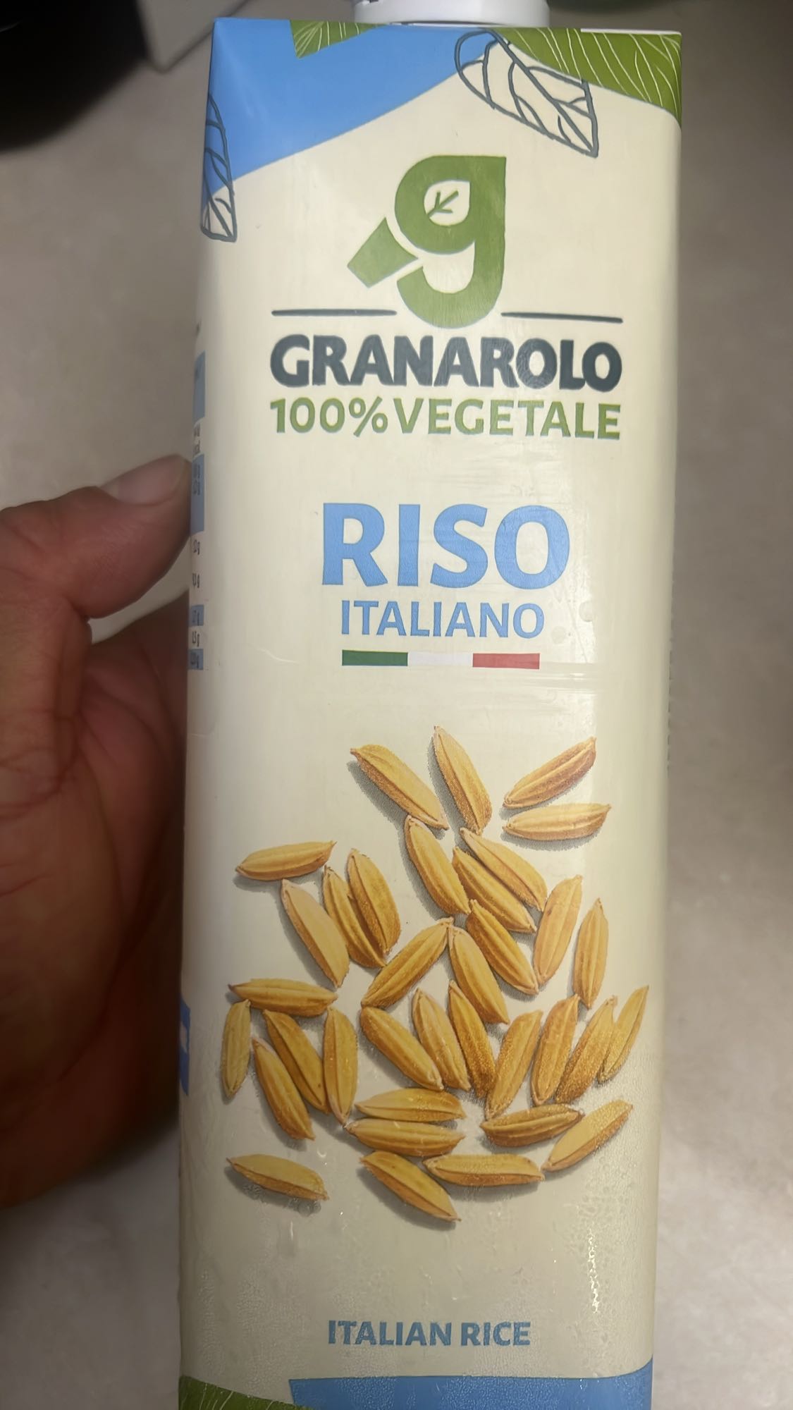 Latte di riso italiano