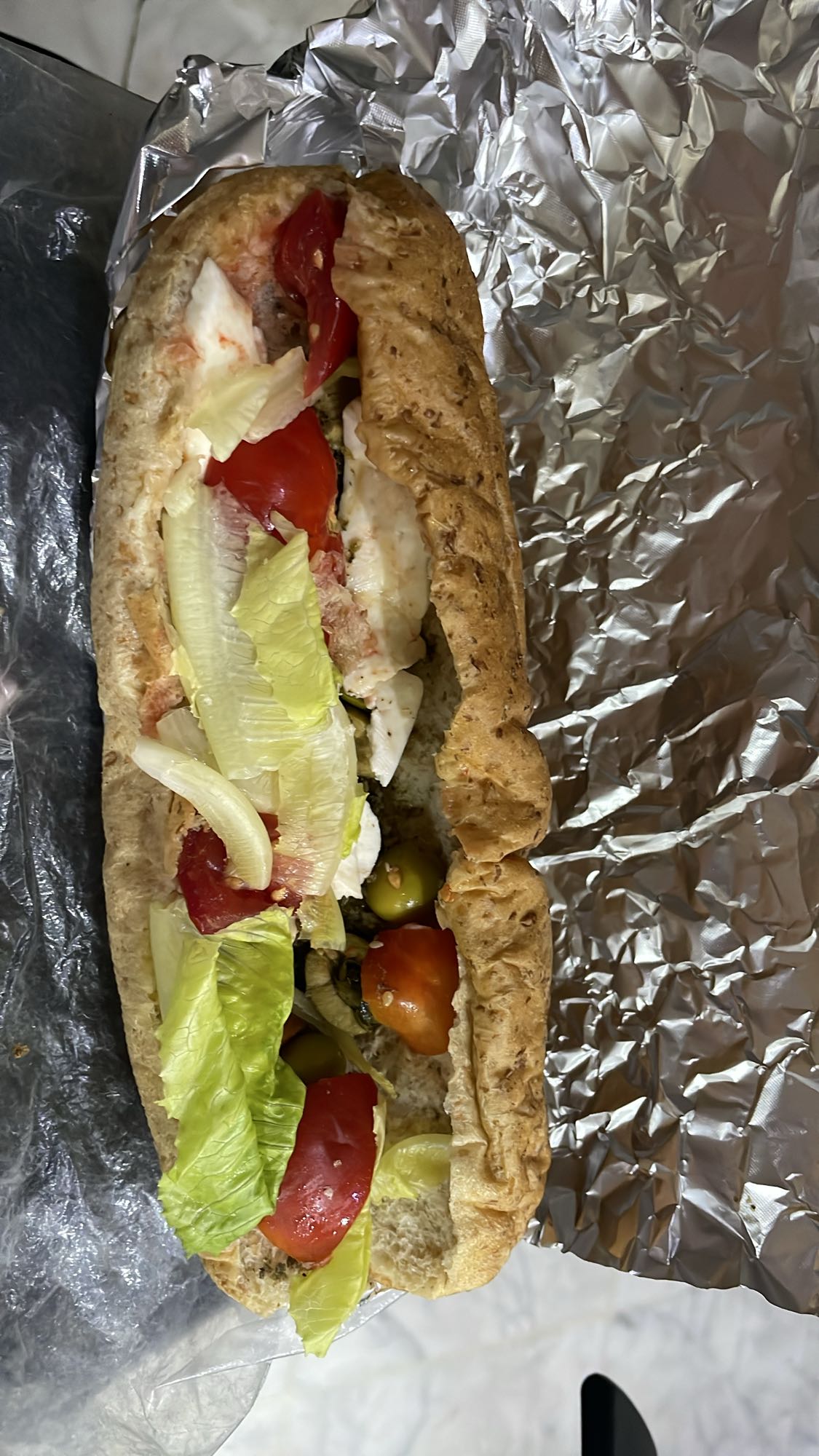 Veggie Sub Sandwich