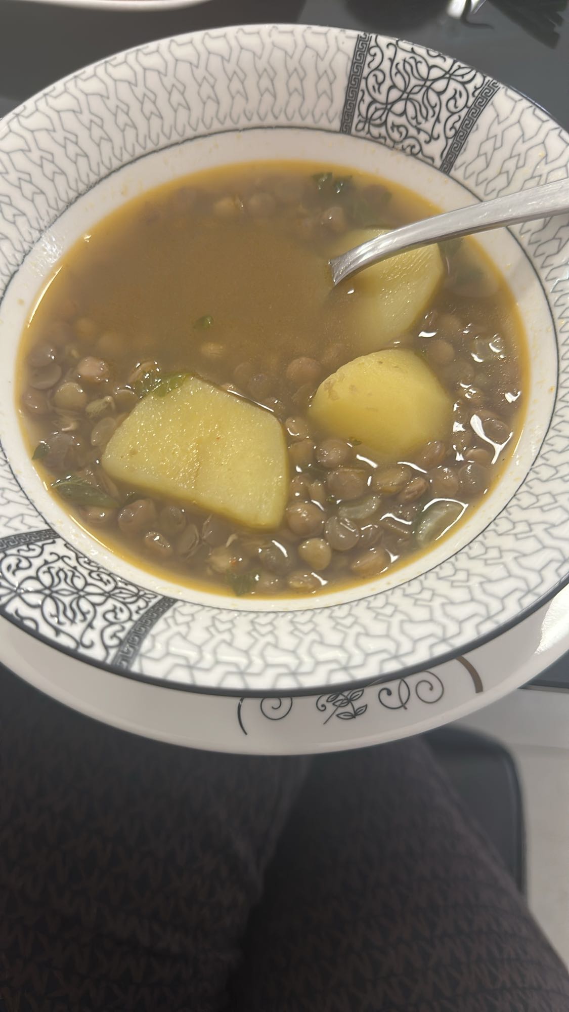 Lentil Potato Soup
