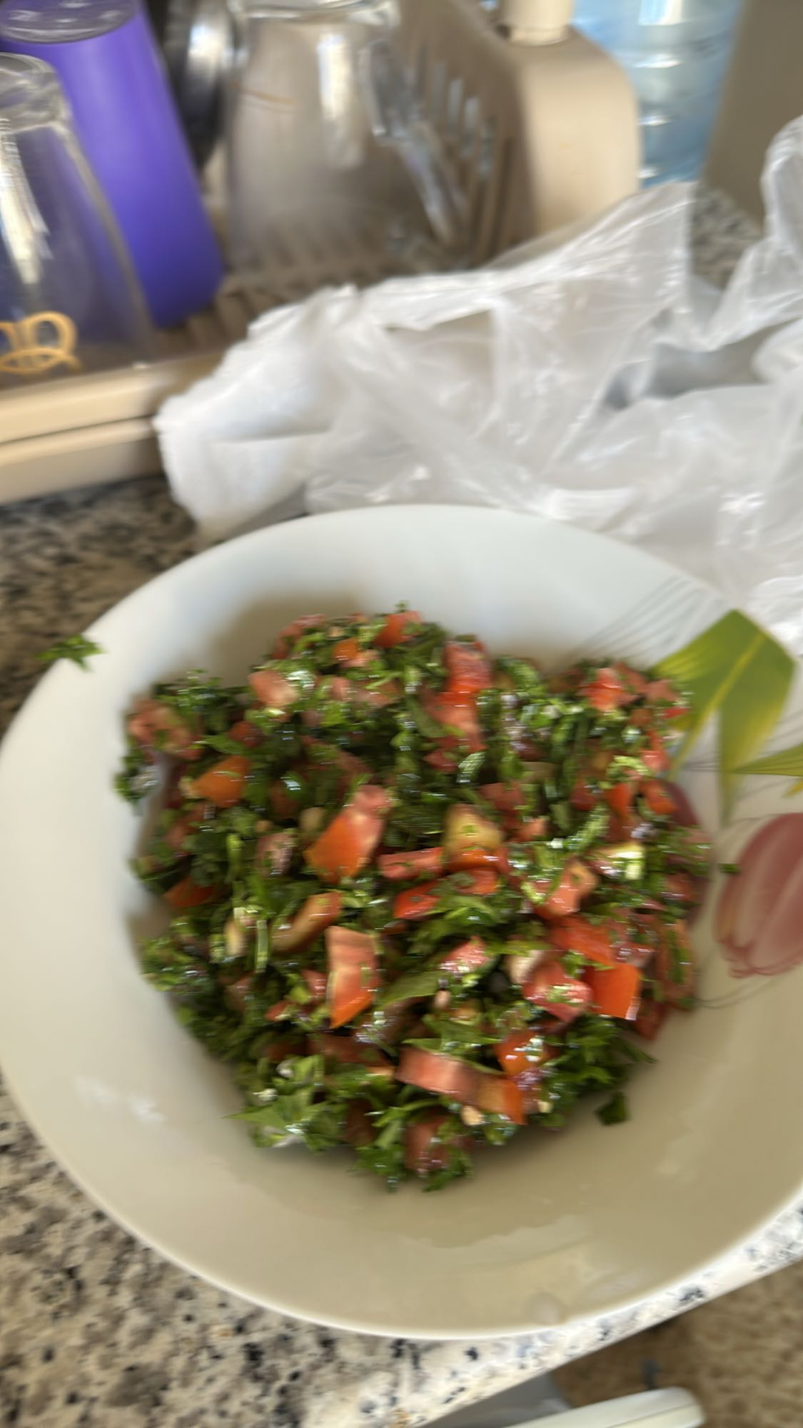 Fresh Herb Tomato Salad