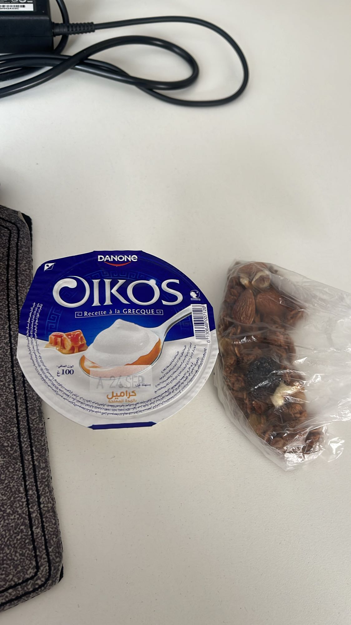 Yaourt grec et fruits secs