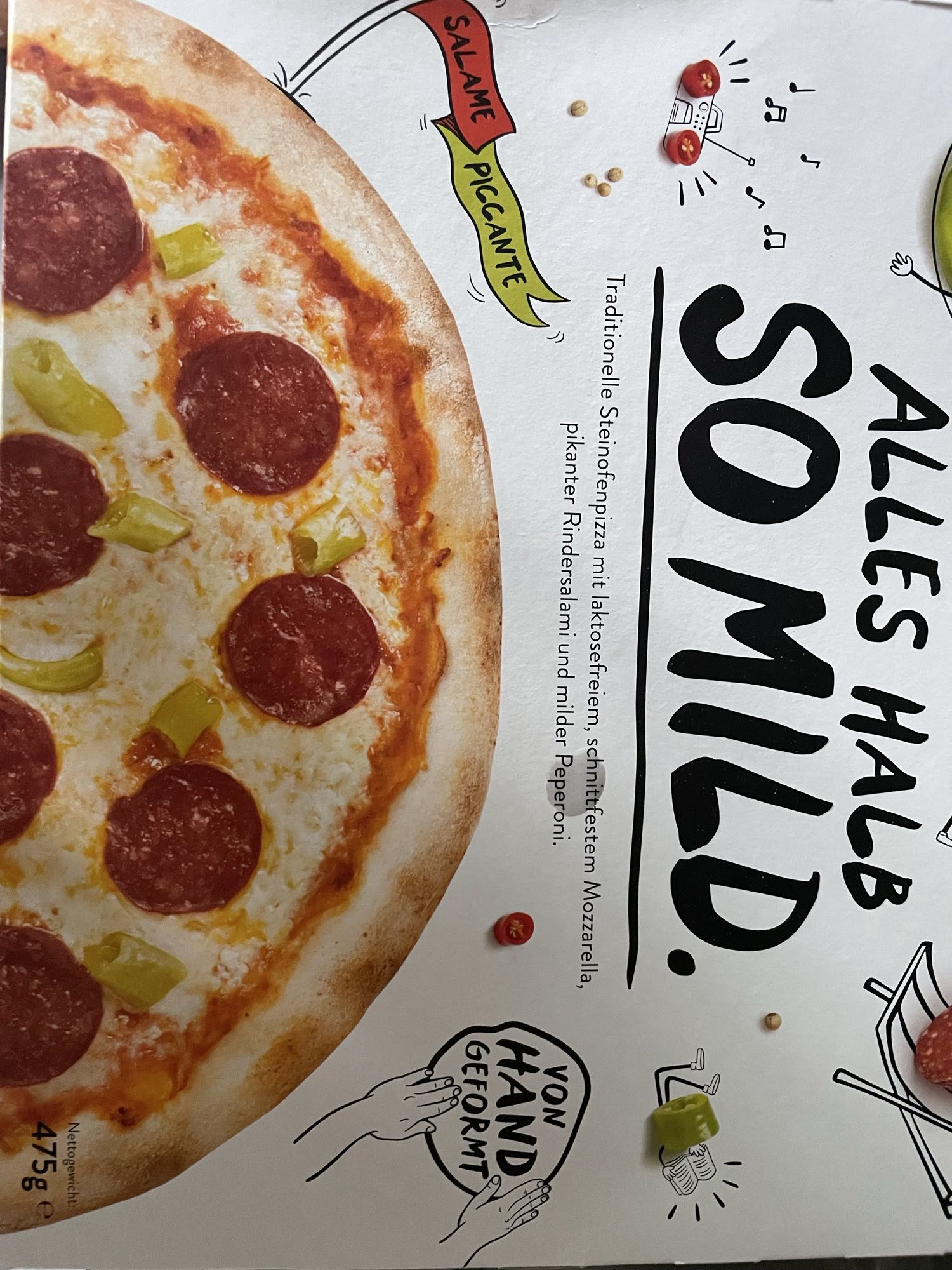 Salami Peperoni Pizza