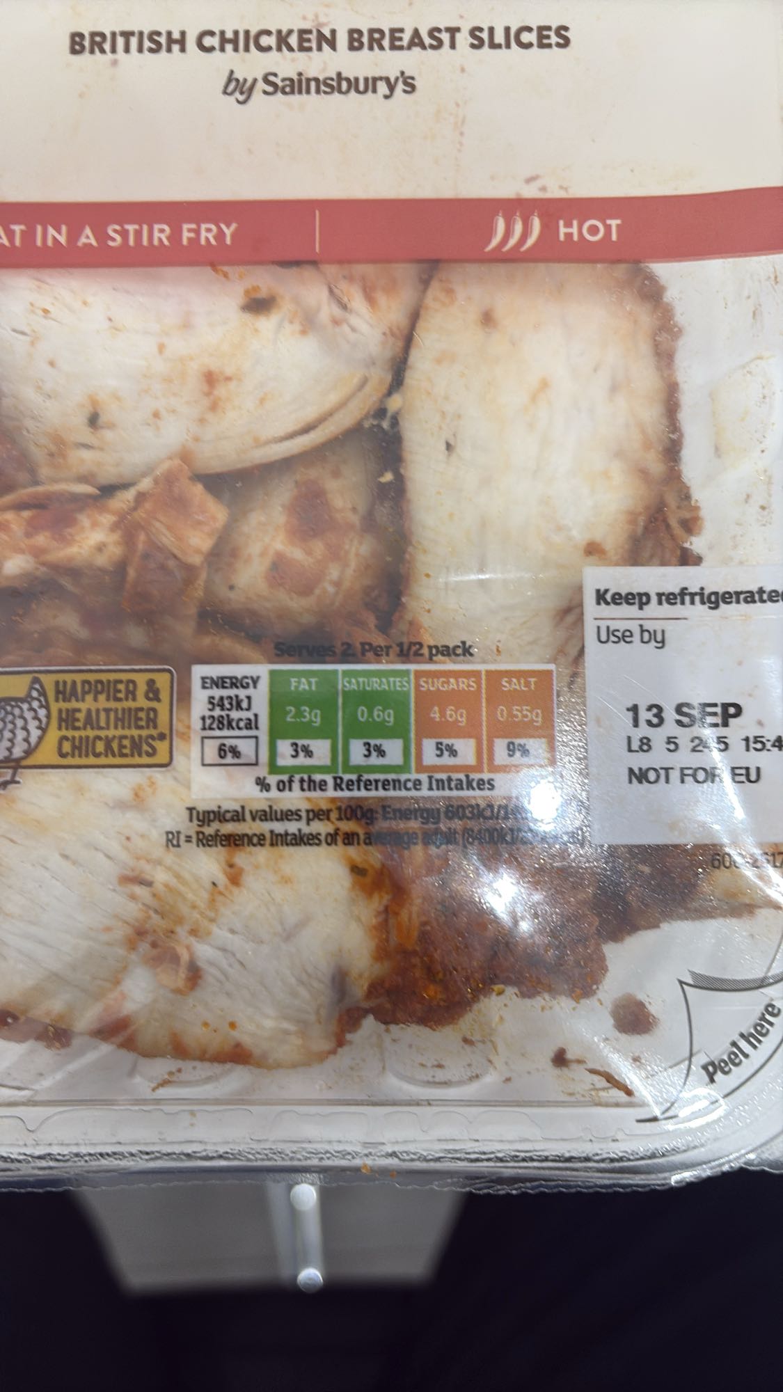 Spicy Chicken Slices