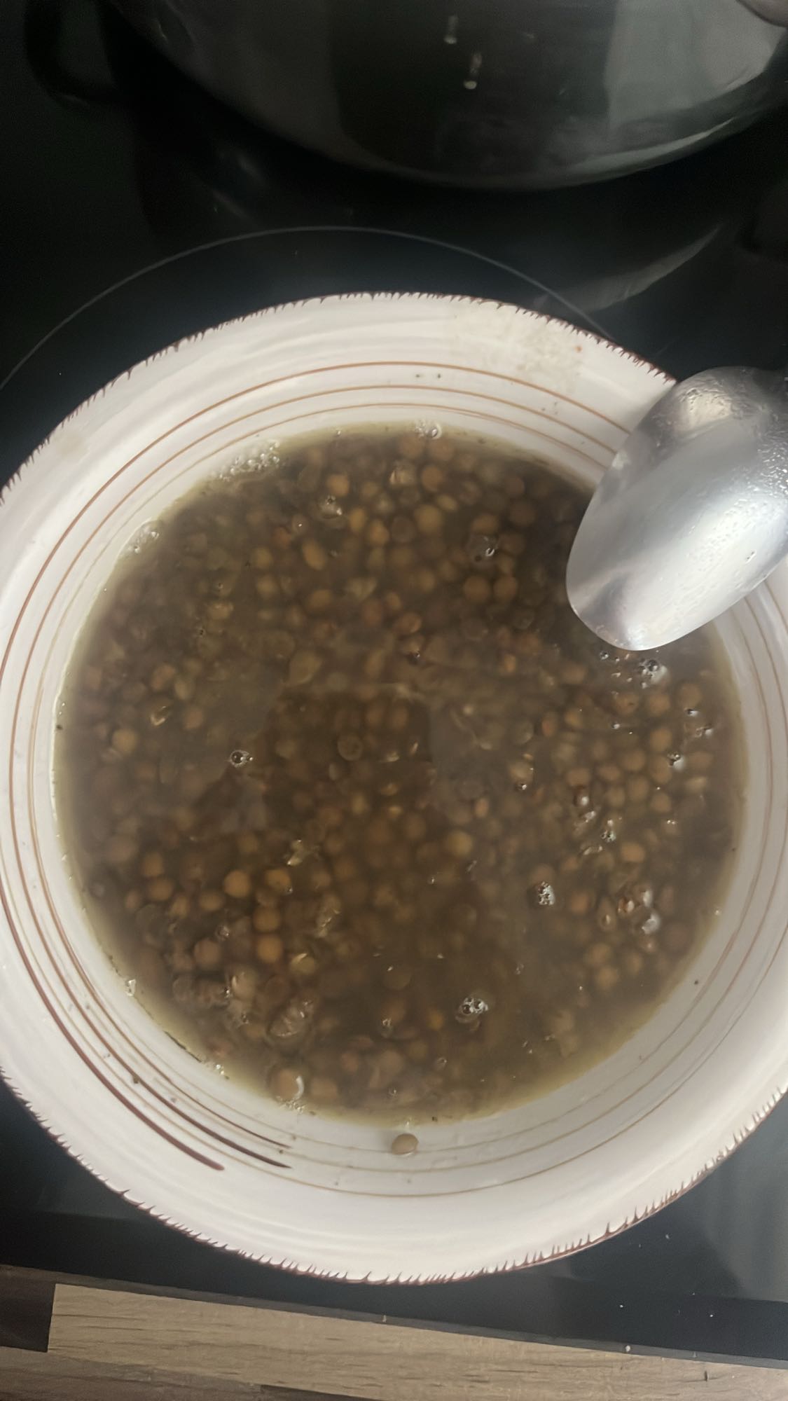 sopa de lentejas