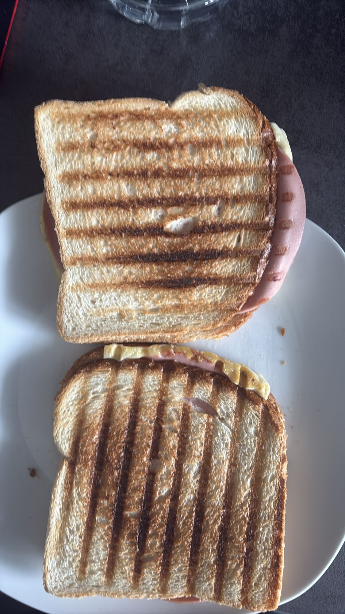 Gegrilde tosti met kaas