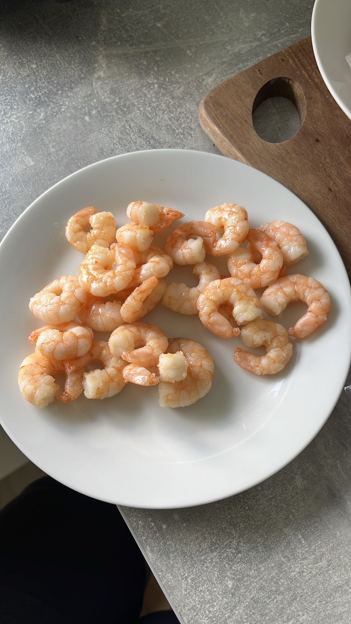 Boiled Shrimp Plate