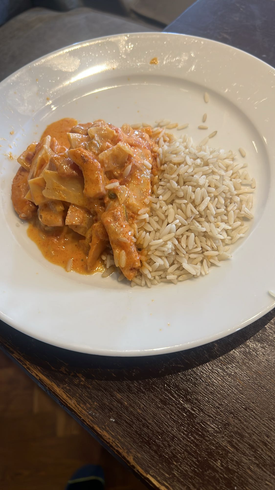 Kycklinggryta med ris