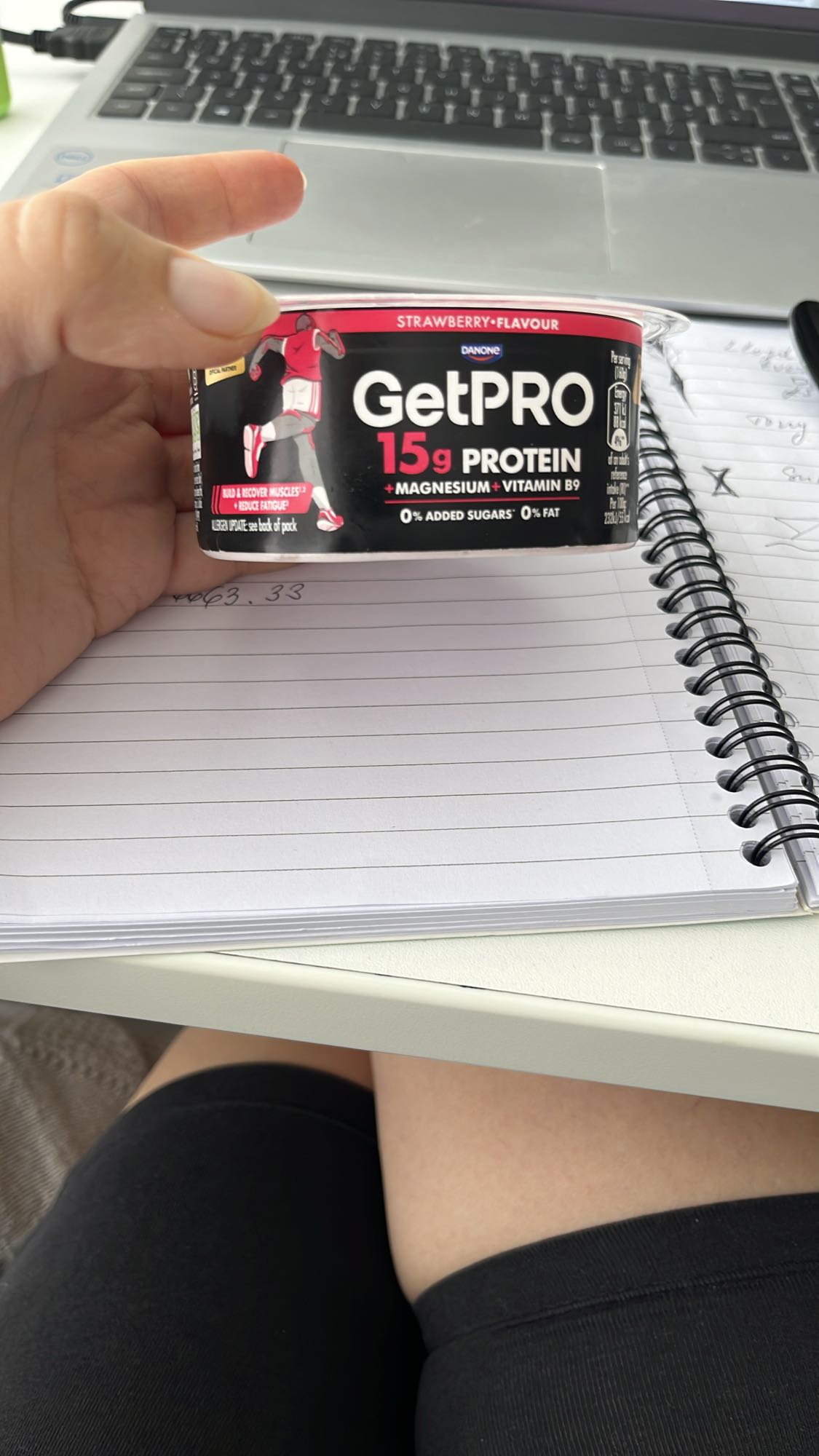 Strawberry Protein Yogurt