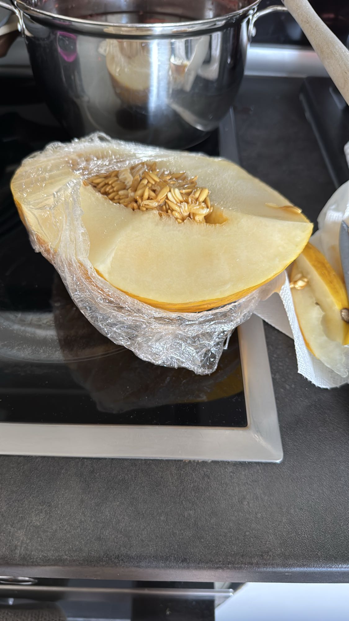 Диня з насінням