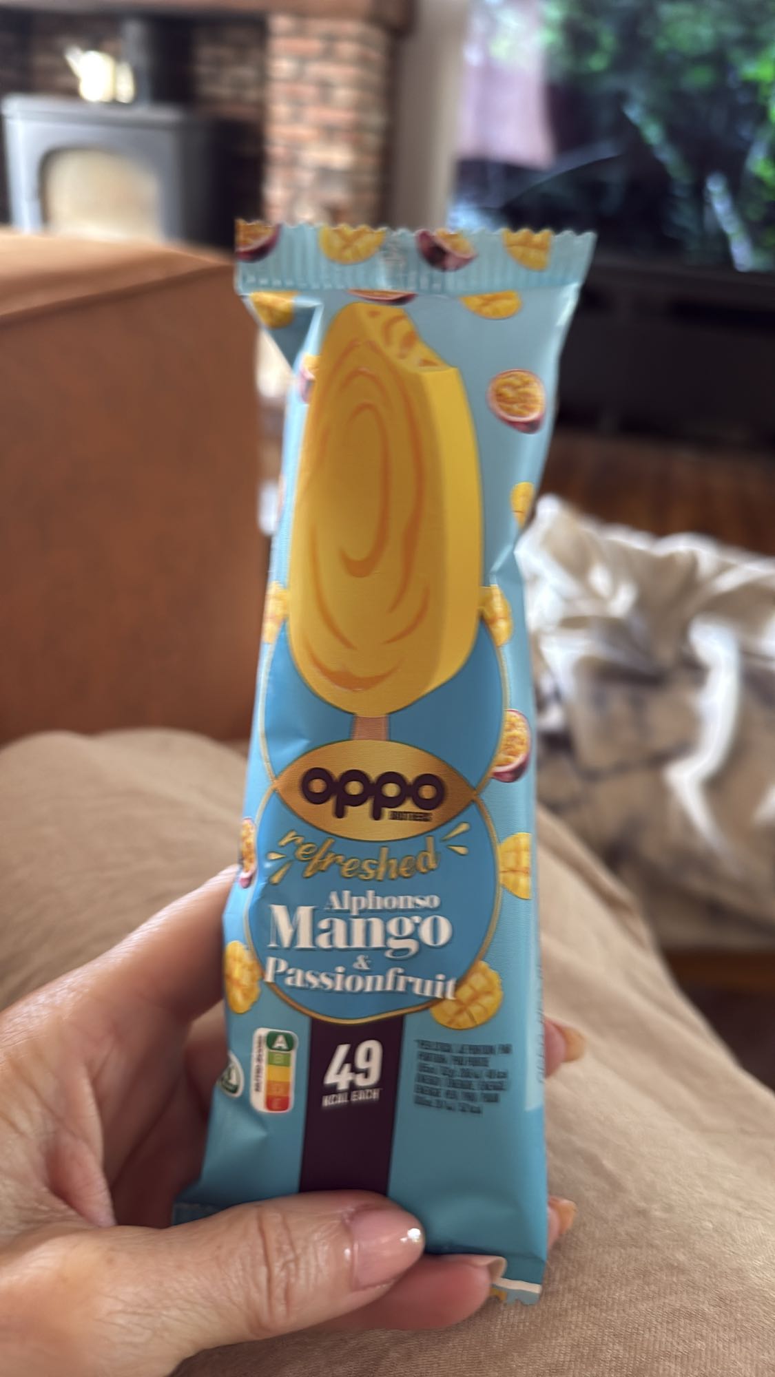 Mango passievrucht ijsje