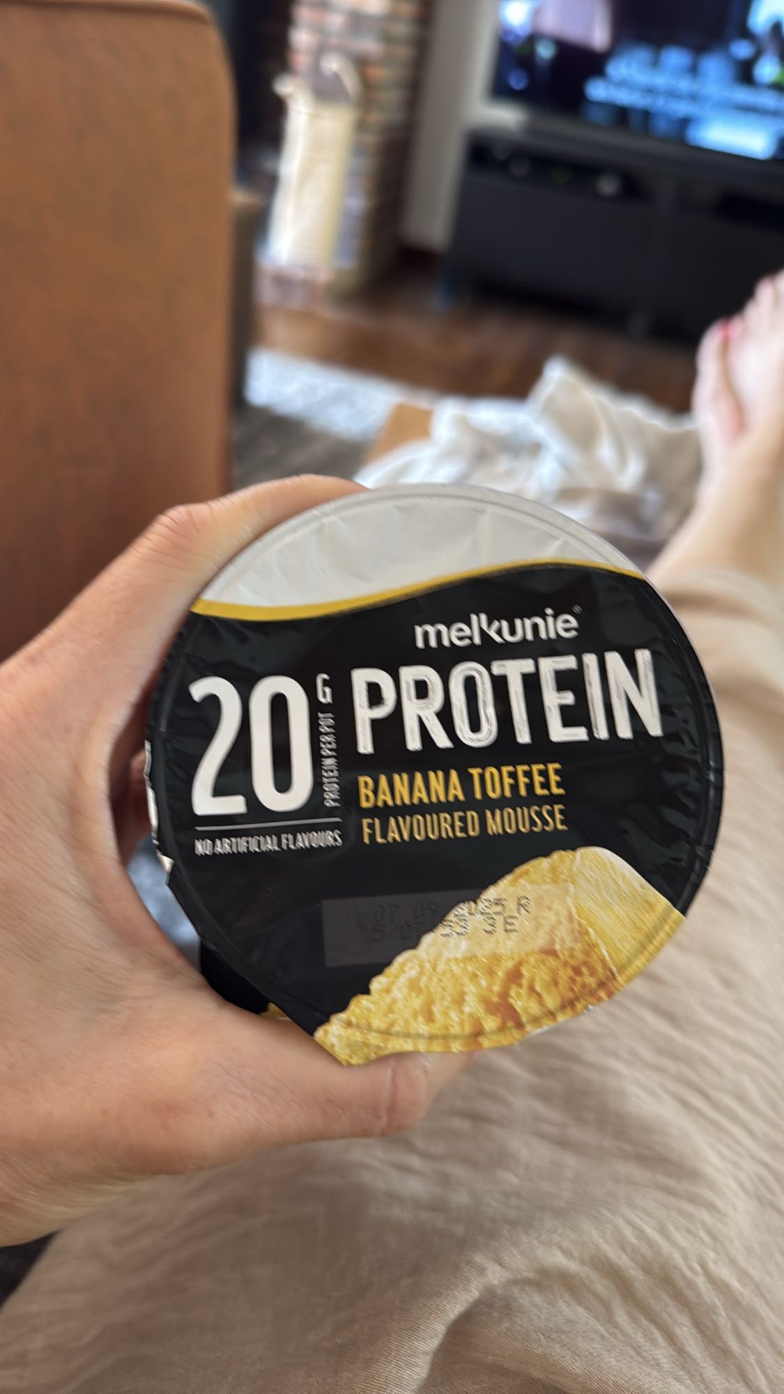 Banaan Toffee Mousse