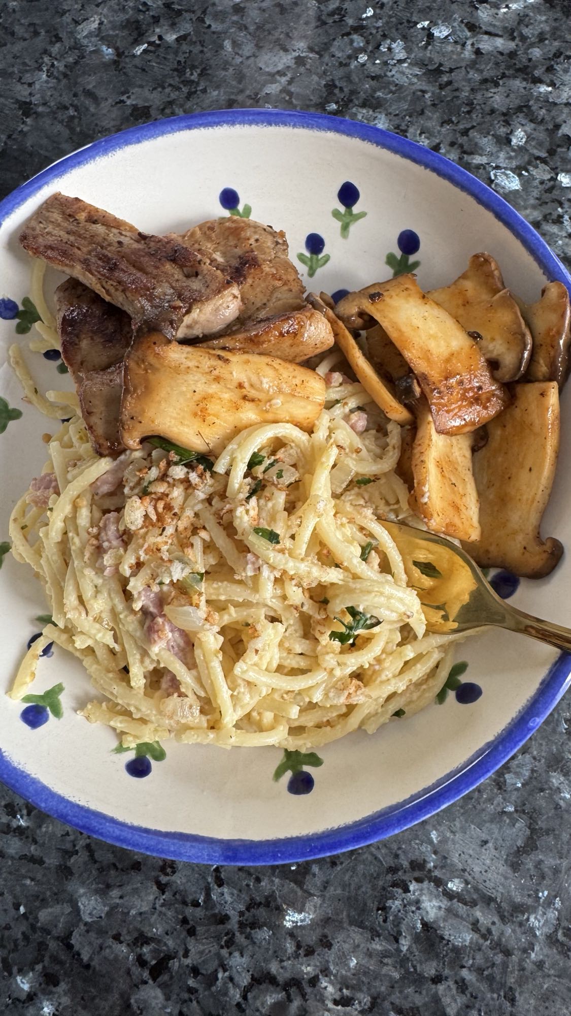 Creamy Pasta with Pork