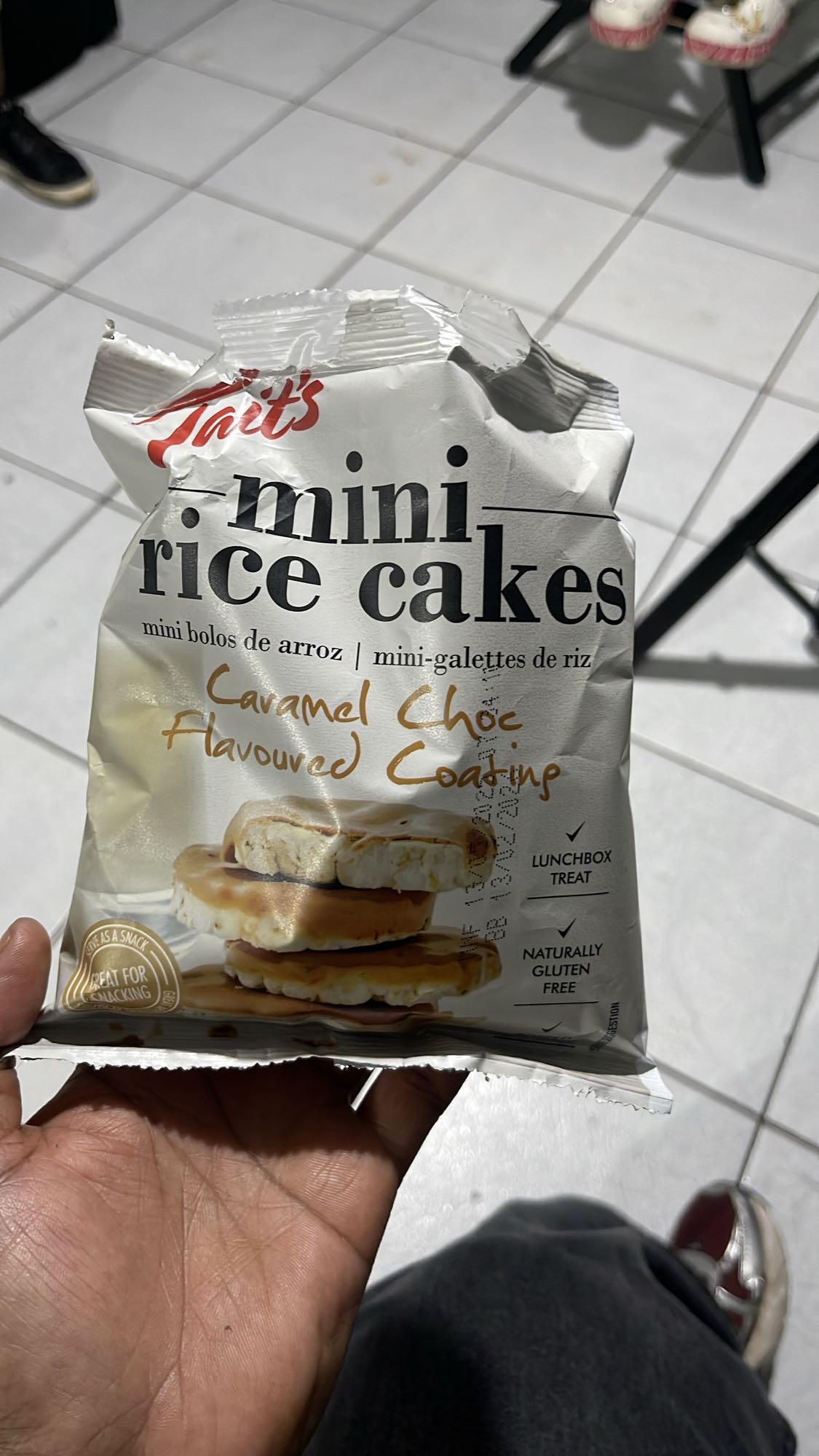 Mini Rice Cakes Caramel Choc