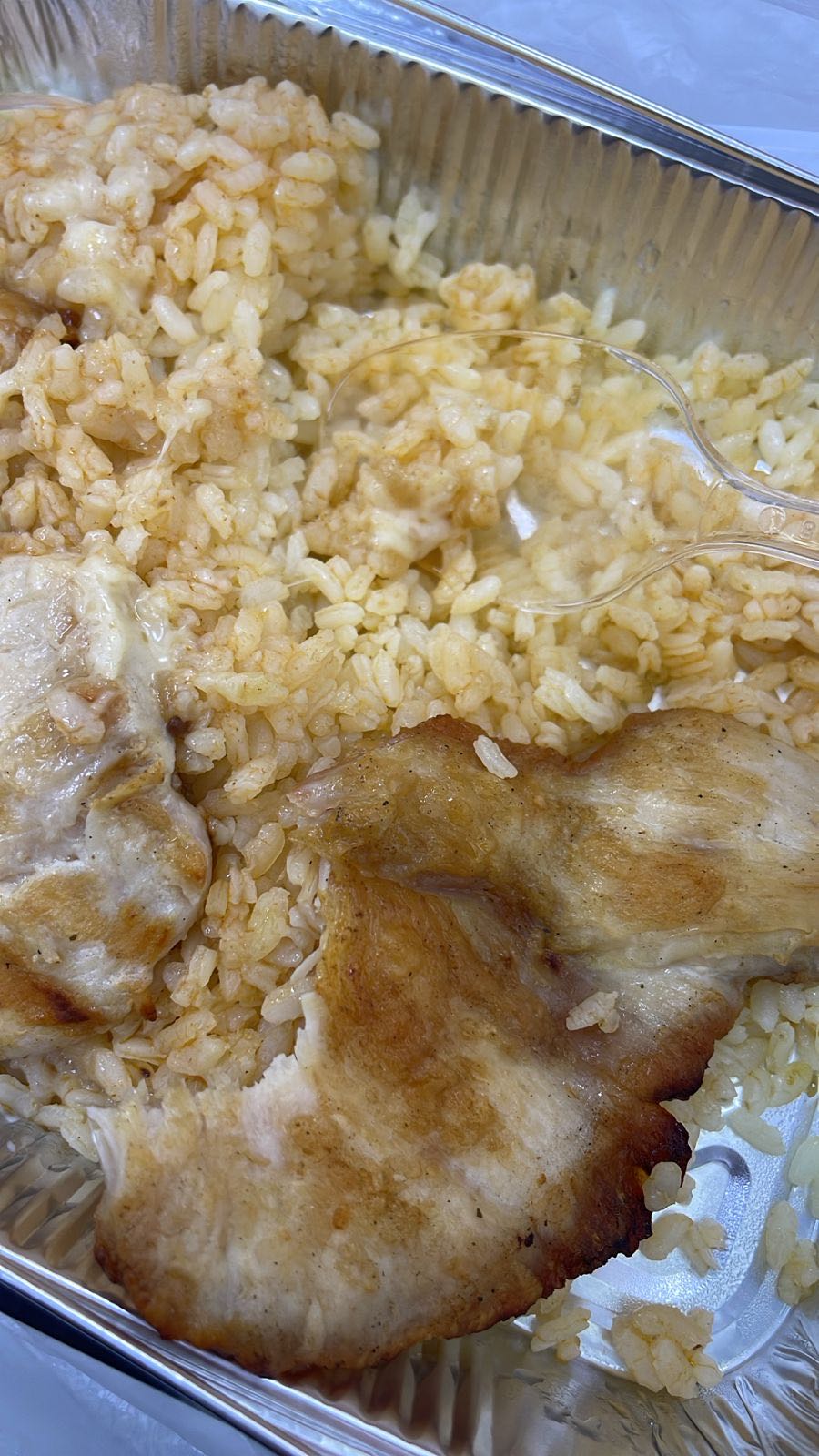 Grilled Chicken with Rice