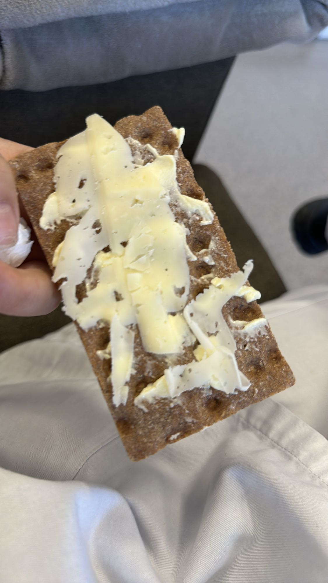 Knäckebröd med smör