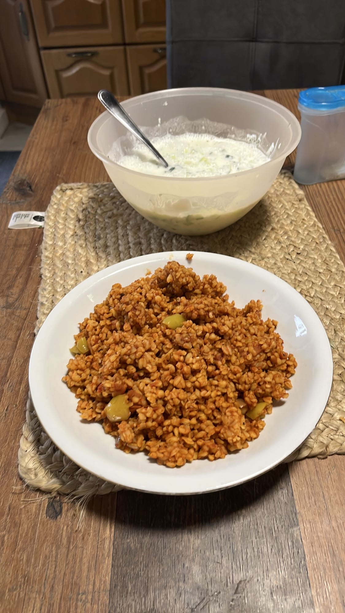 Bulgur mit Joghurt