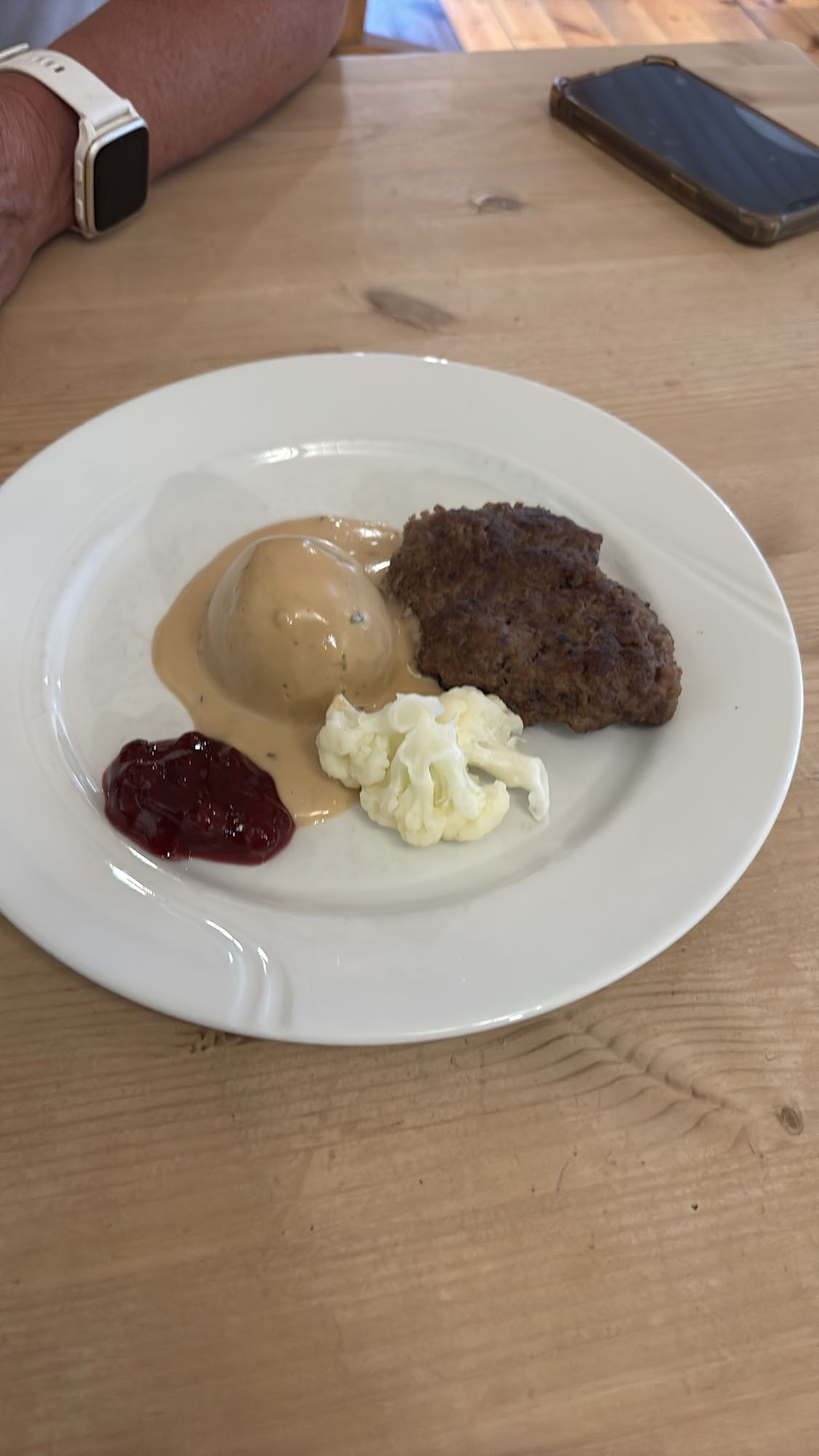 Pannbiff med potatis