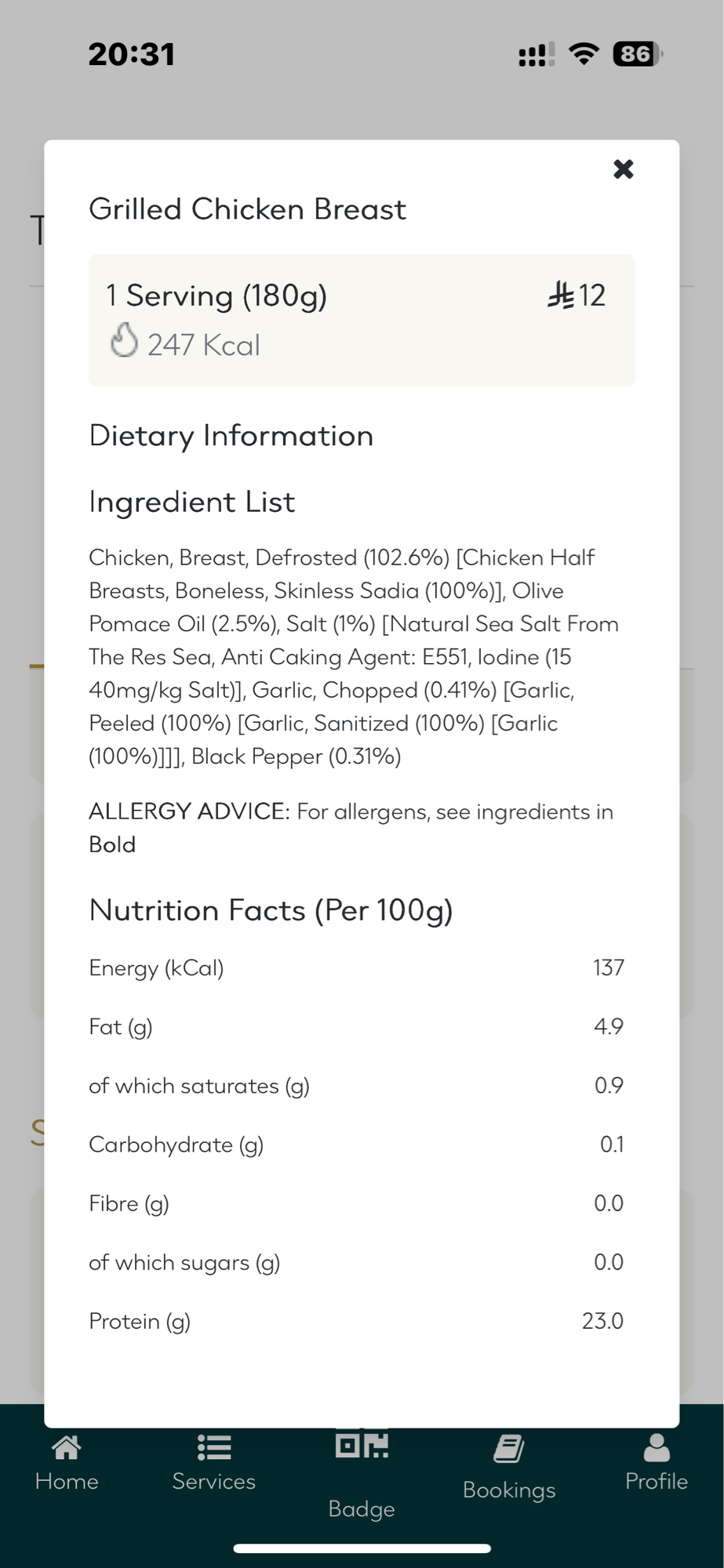 Grilled Chicken Breast