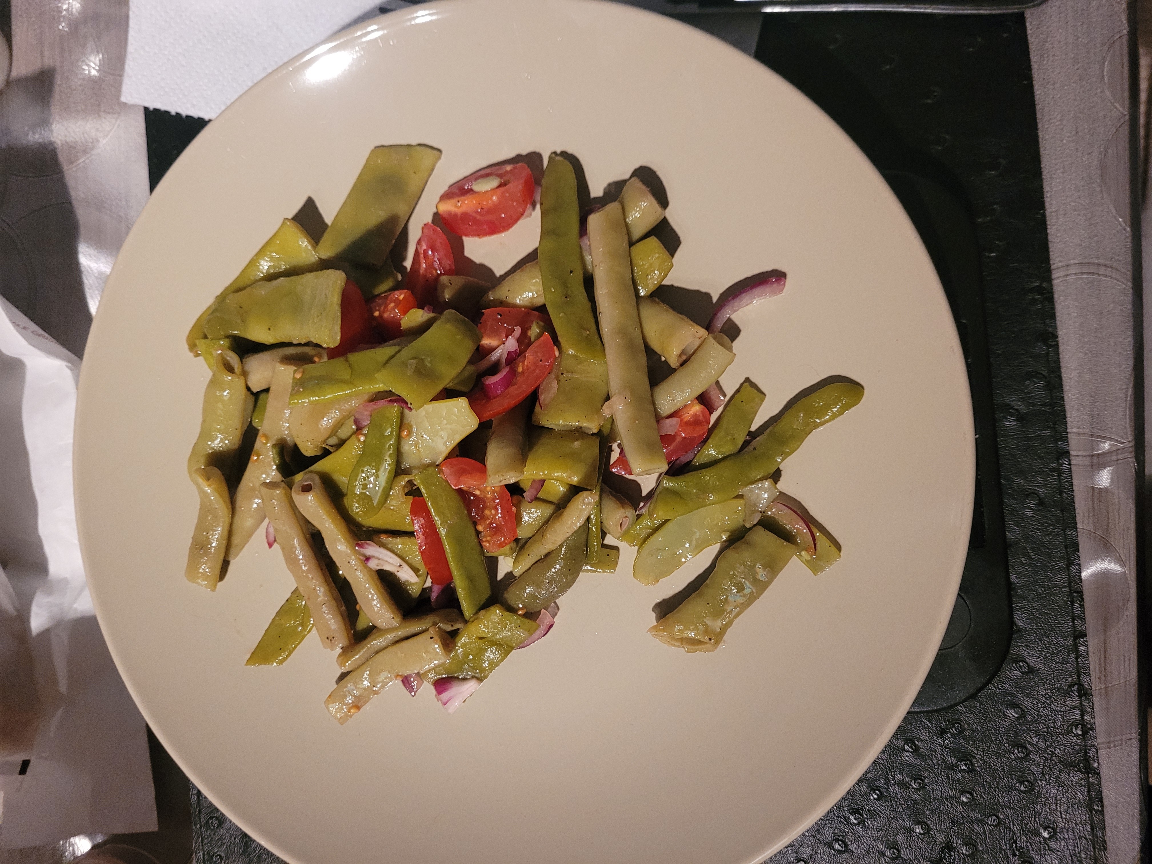 Salade de haricots verts
