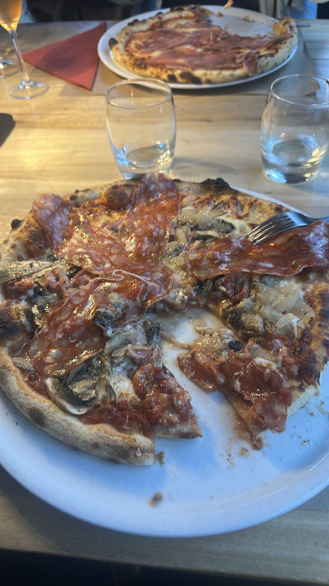 Spicy Mushroom Pizza
