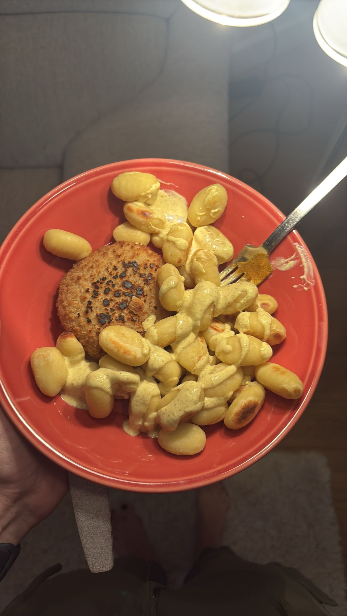 Gnocchis sauce et galette