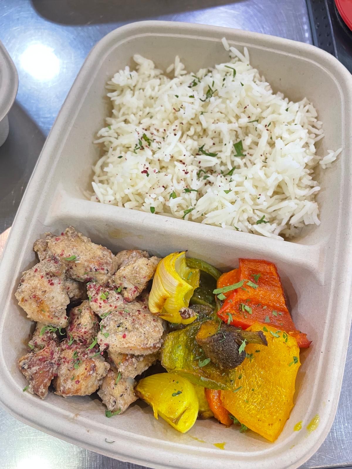 Chicken Veggie Rice Bowl