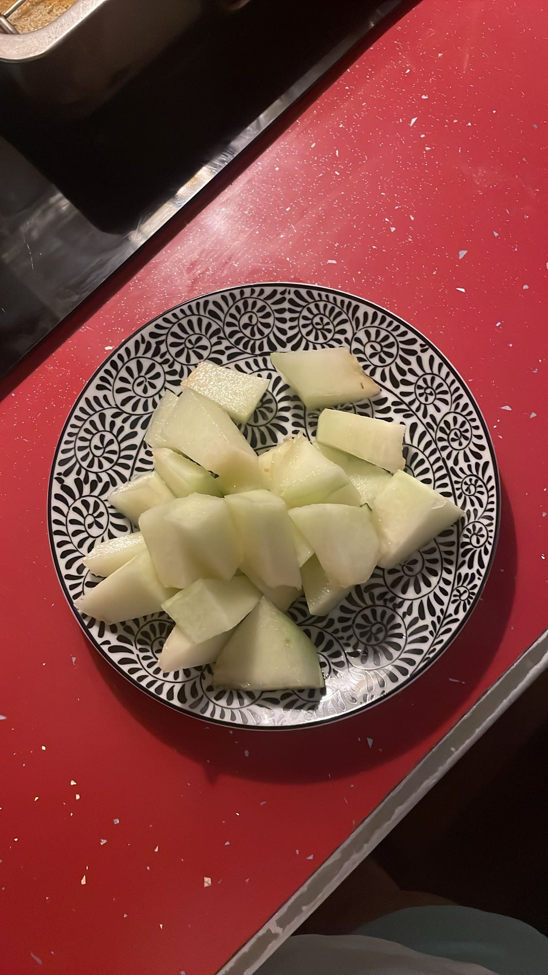 Melón picado