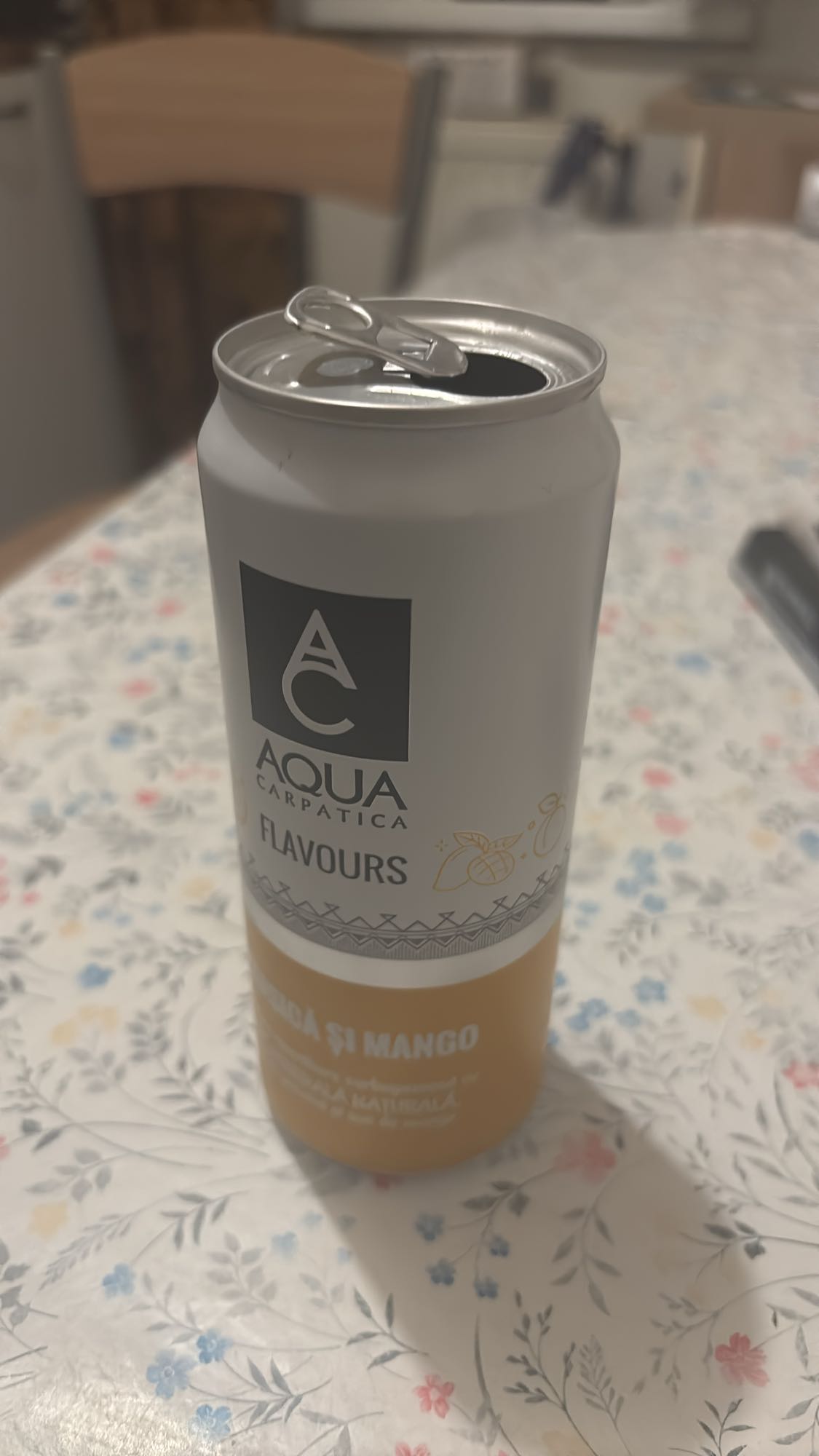 Apă aromată portocală mango