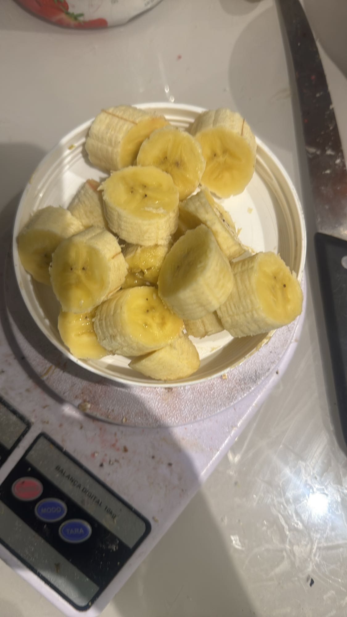 Banana fatiada