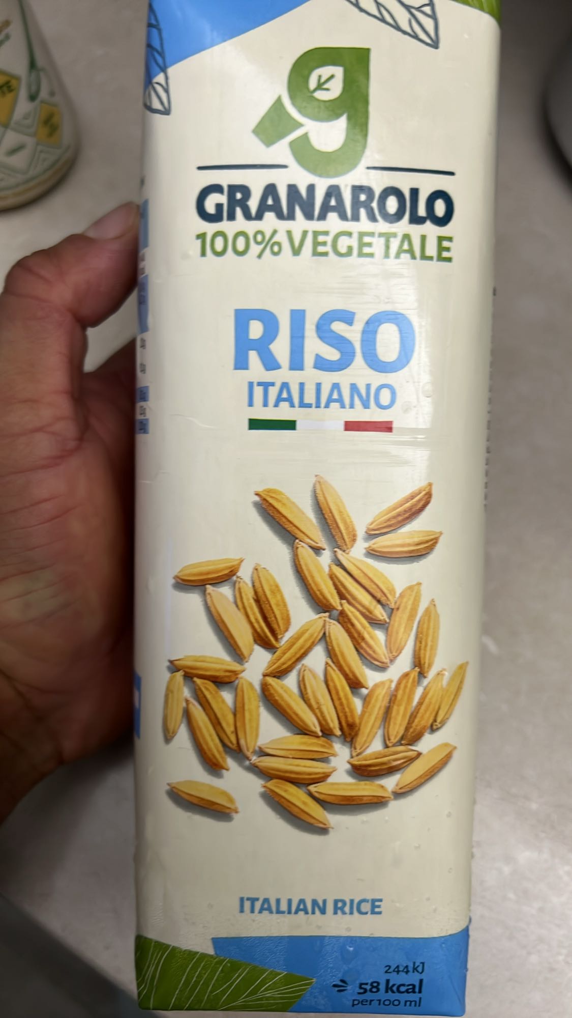 Latte di riso italiano