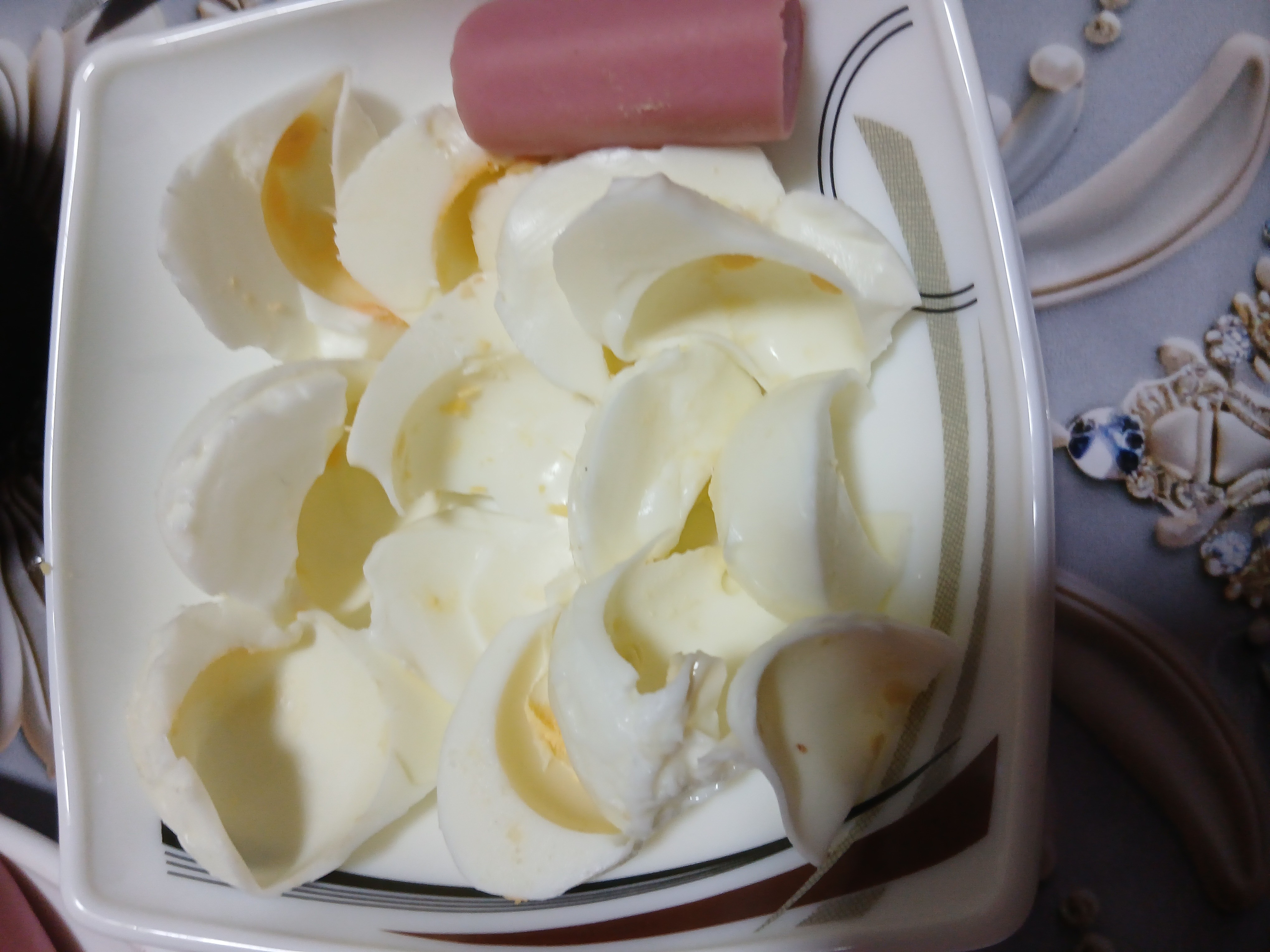 Egg Whites and Sausage