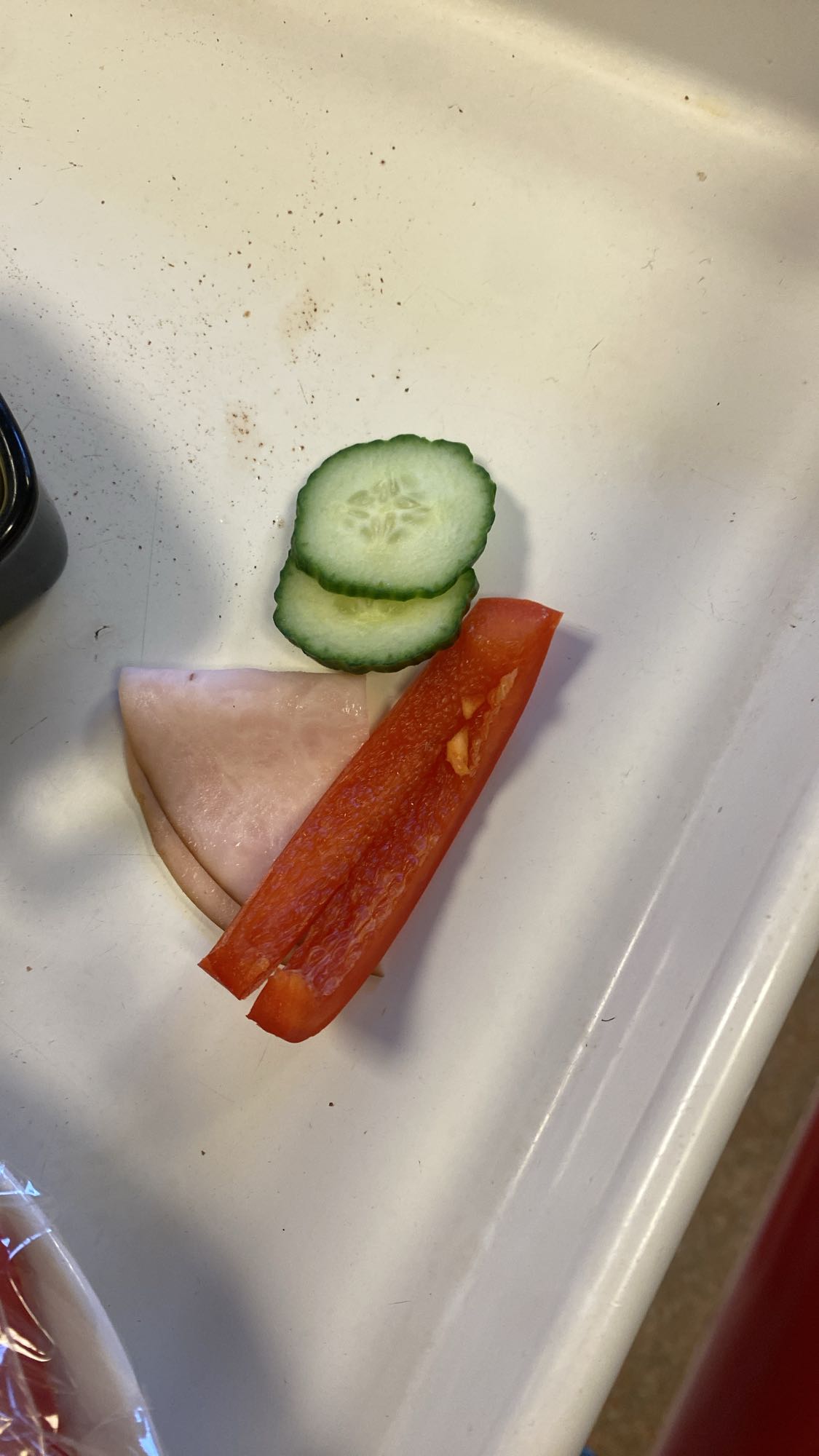 Skinka med grönsaker