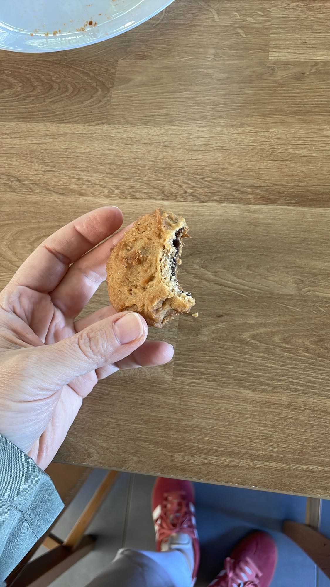 ciastko z czekoladą