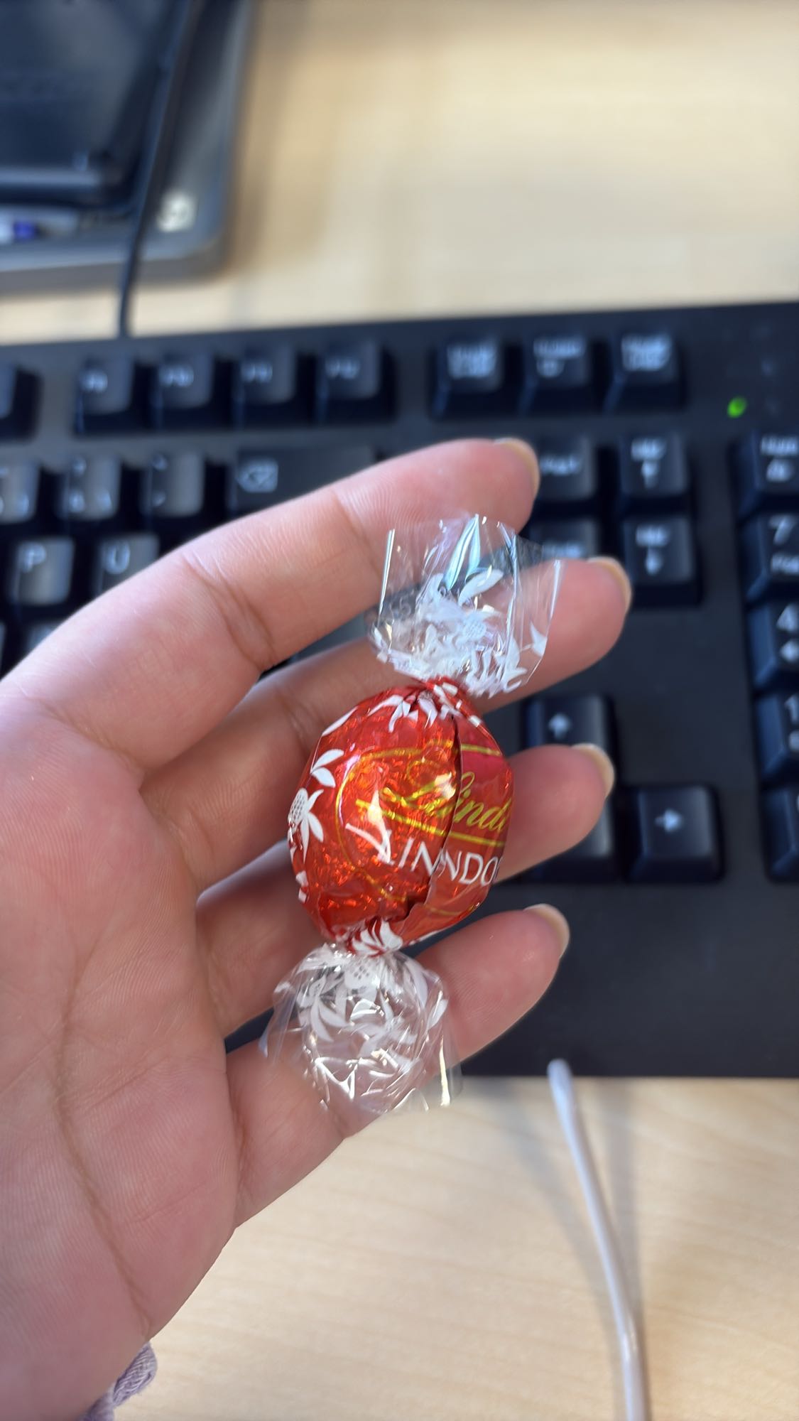 Lindt chocolate truffle