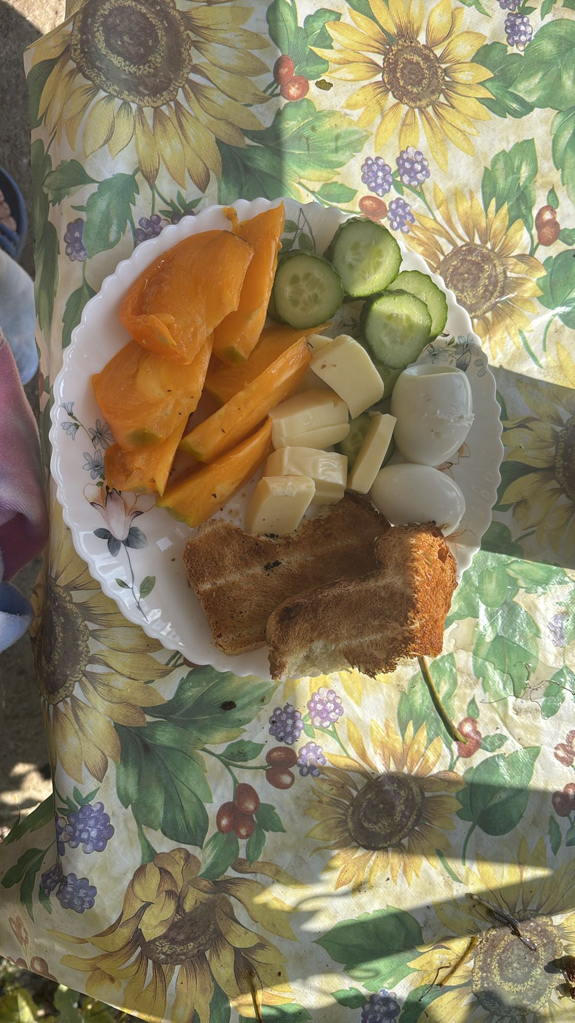 Mic dejun rustic cu legume