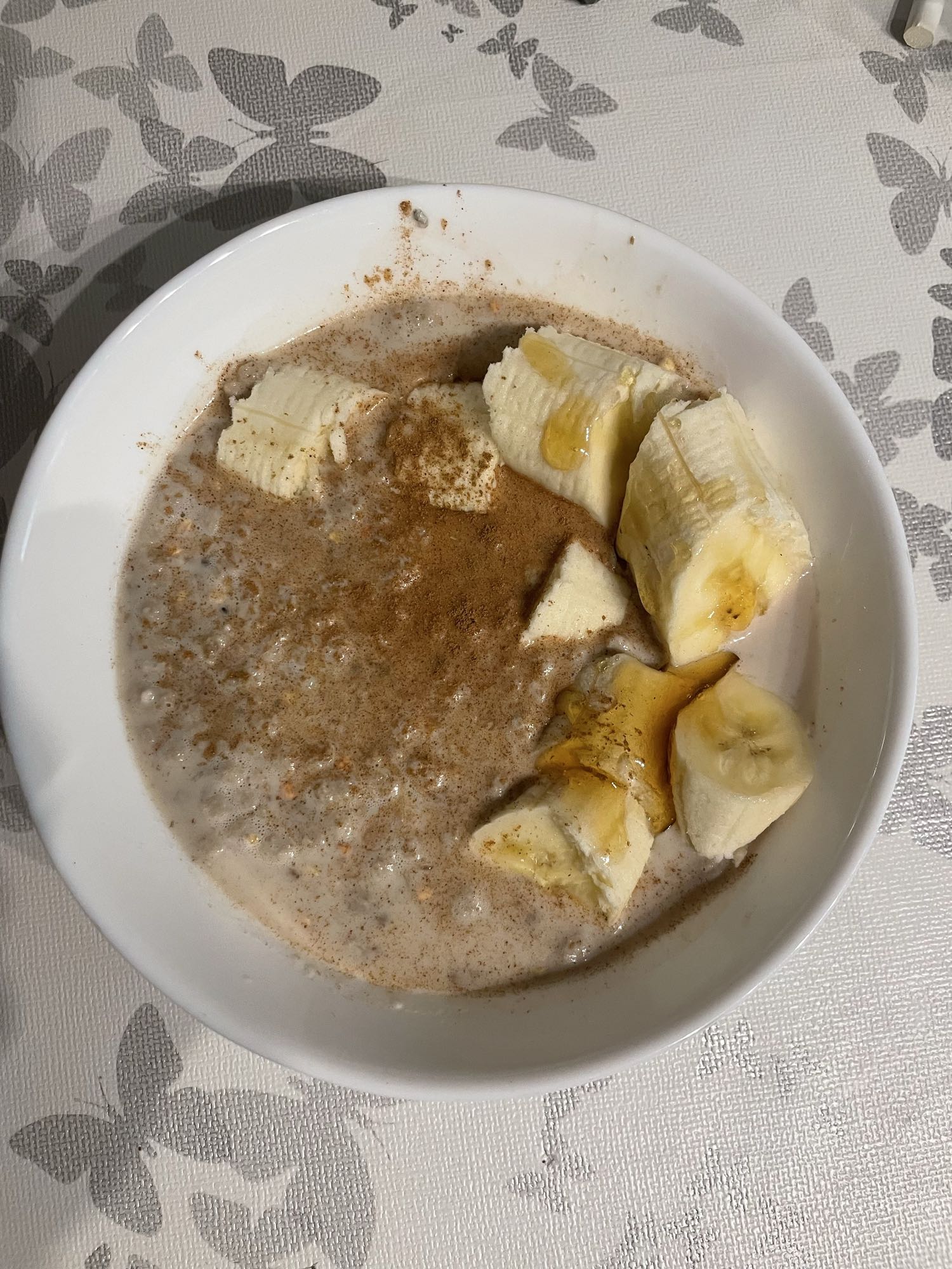 Havermout met banaan