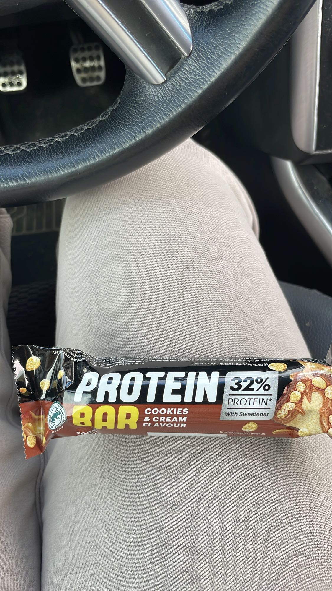 Baton proteic cookies & cream