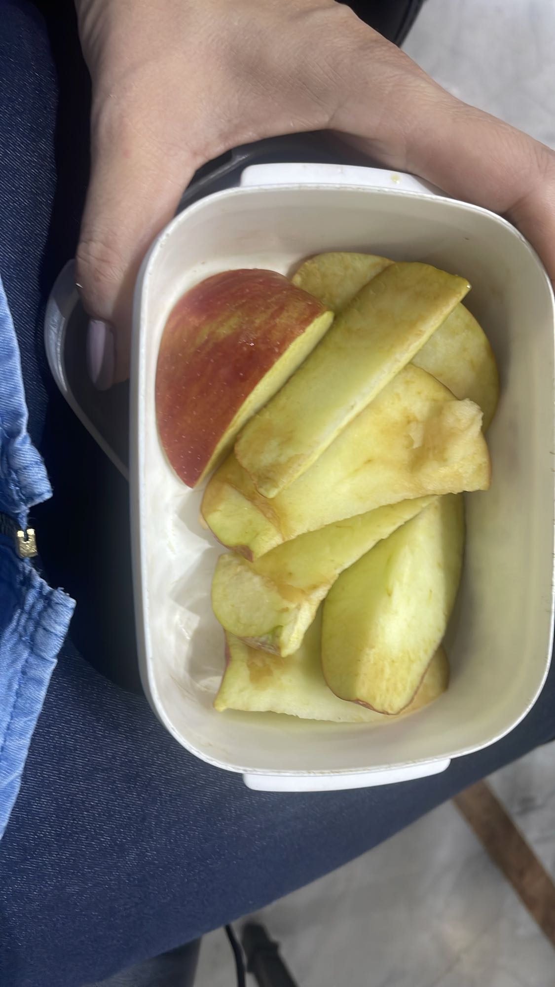 Sliced Apple Snack