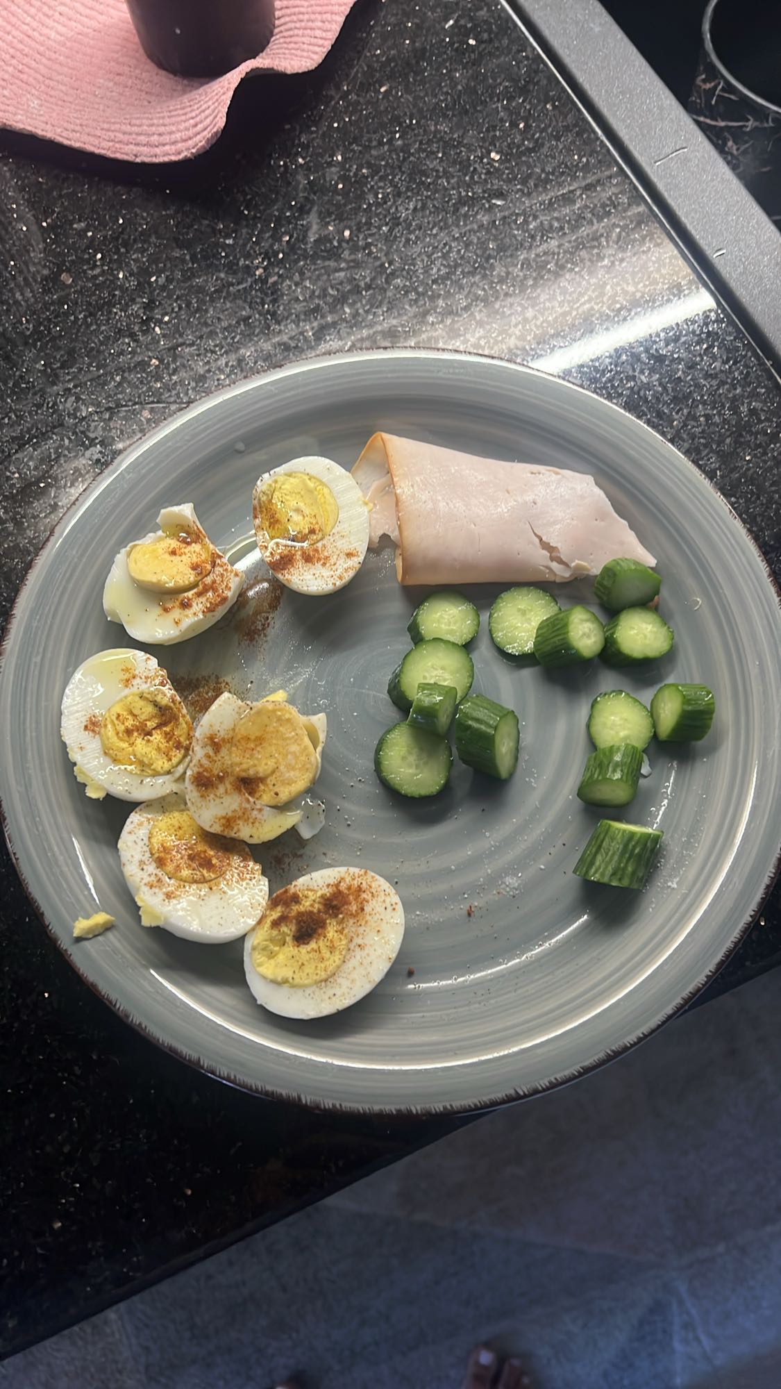 Eggs and Turkey Plate