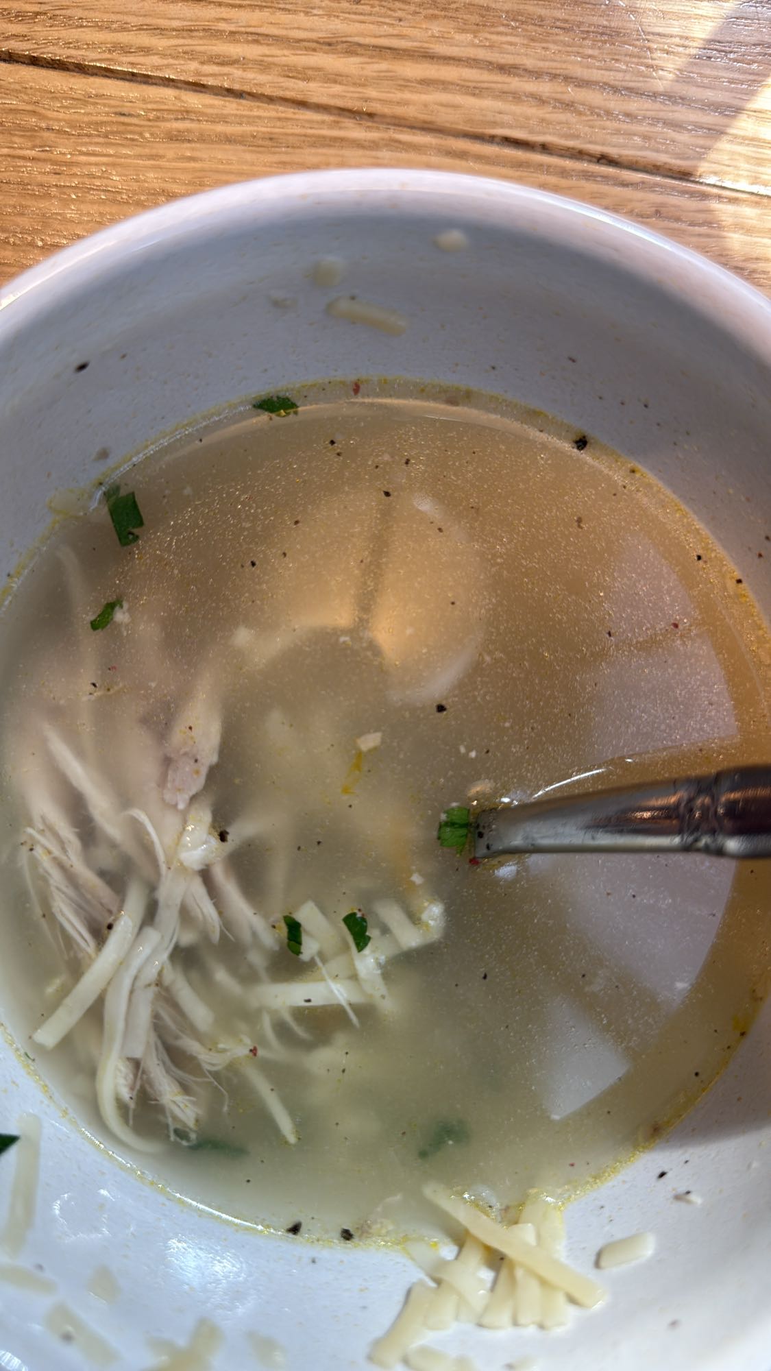 Куриный суп с лапшой