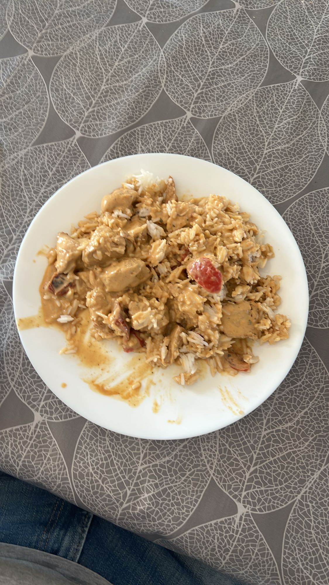 Kycklinggryta med ris