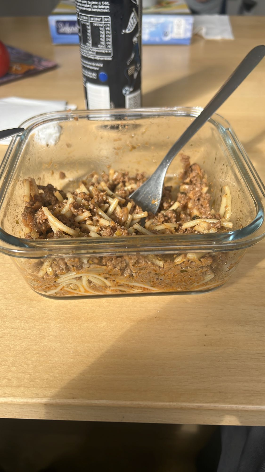 Köttfärssås med pasta