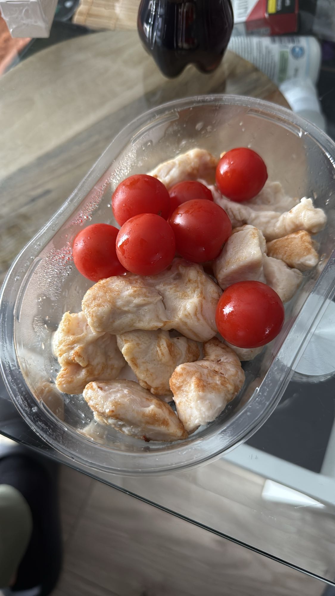Kurczak z pomidorkami