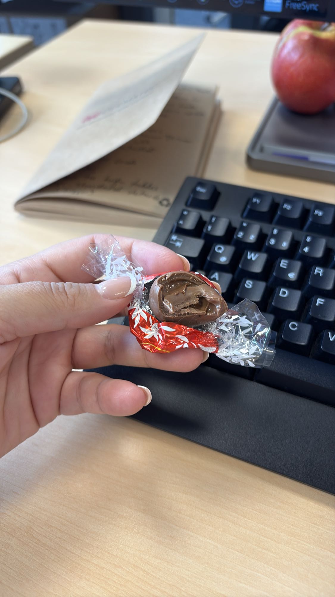 Milk chocolate truffle