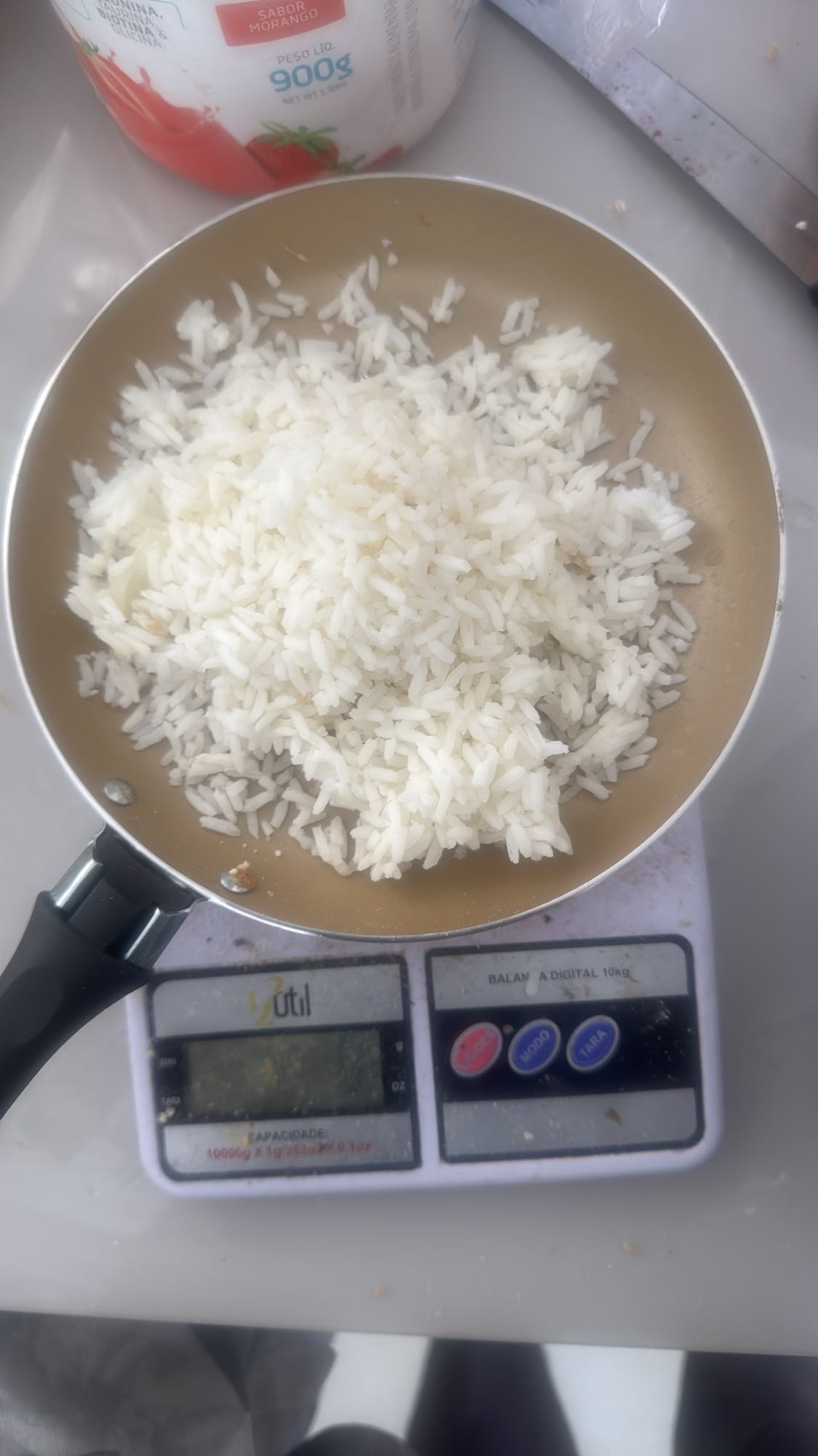 Arroz branco simples